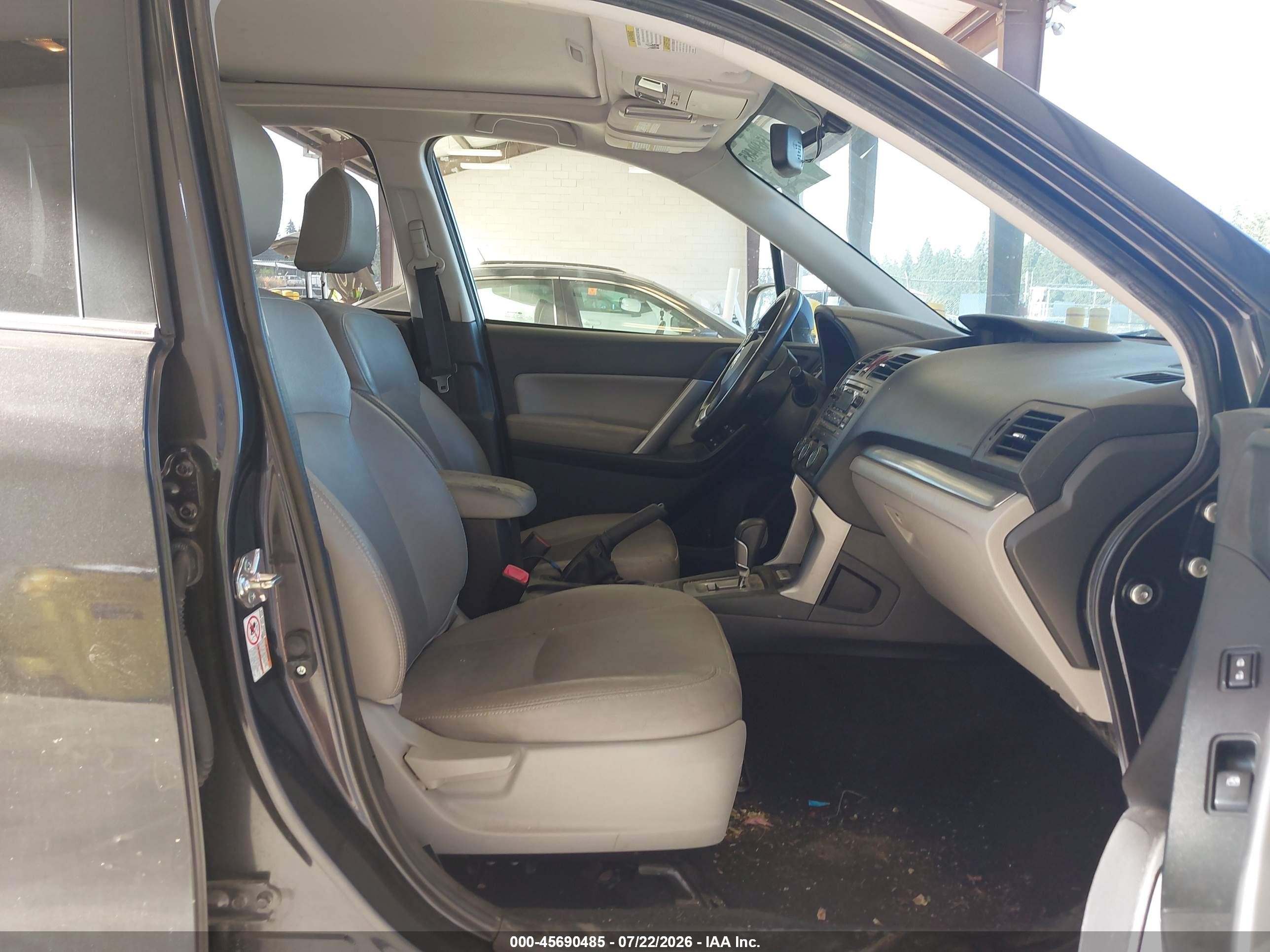 2014 Subaru Forester 2.5i Limited Черный vin: JF2SJAHC1EH439423