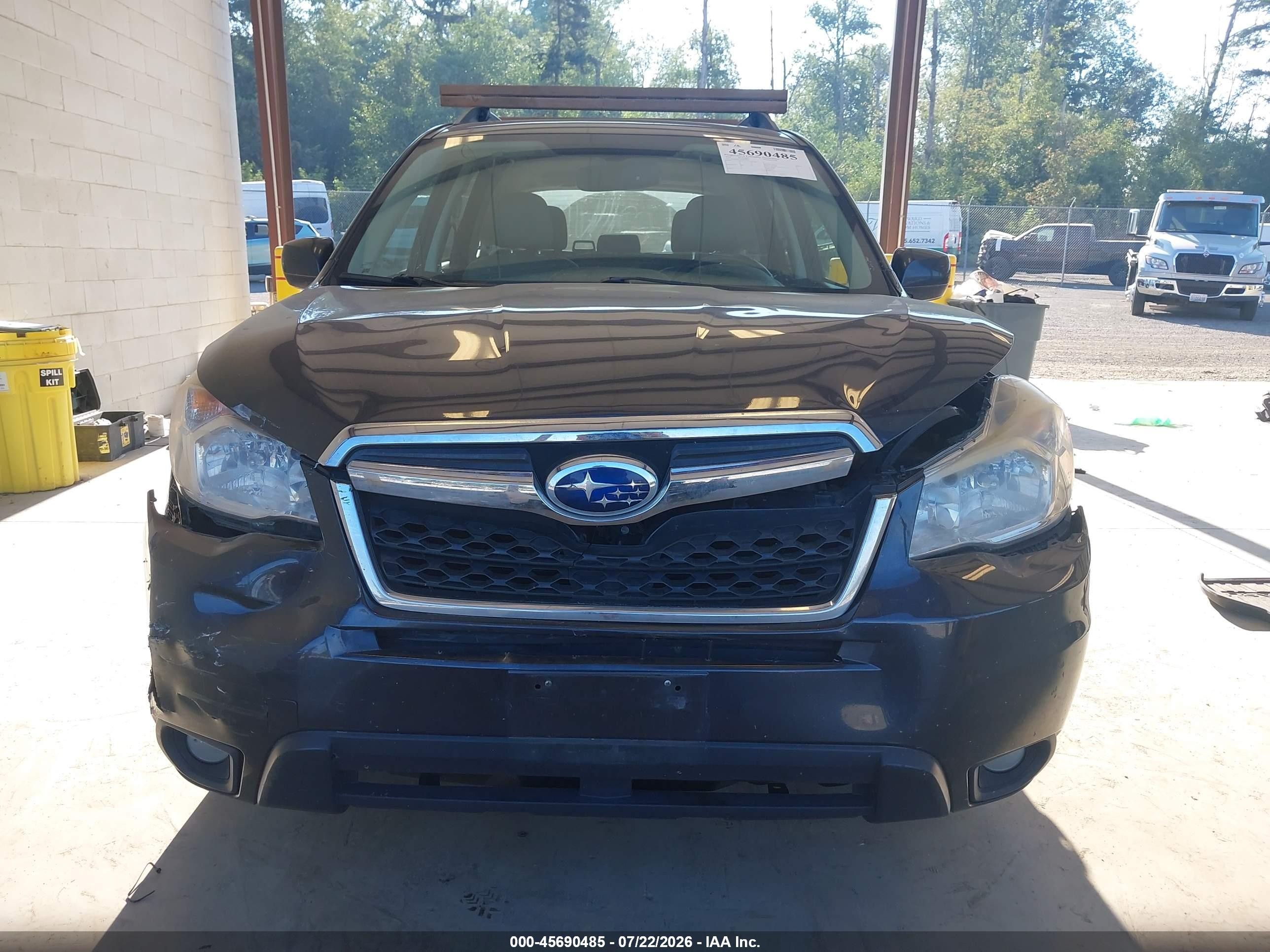 2014 Subaru Forester 2.5i Limited Черный vin: JF2SJAHC1EH439423