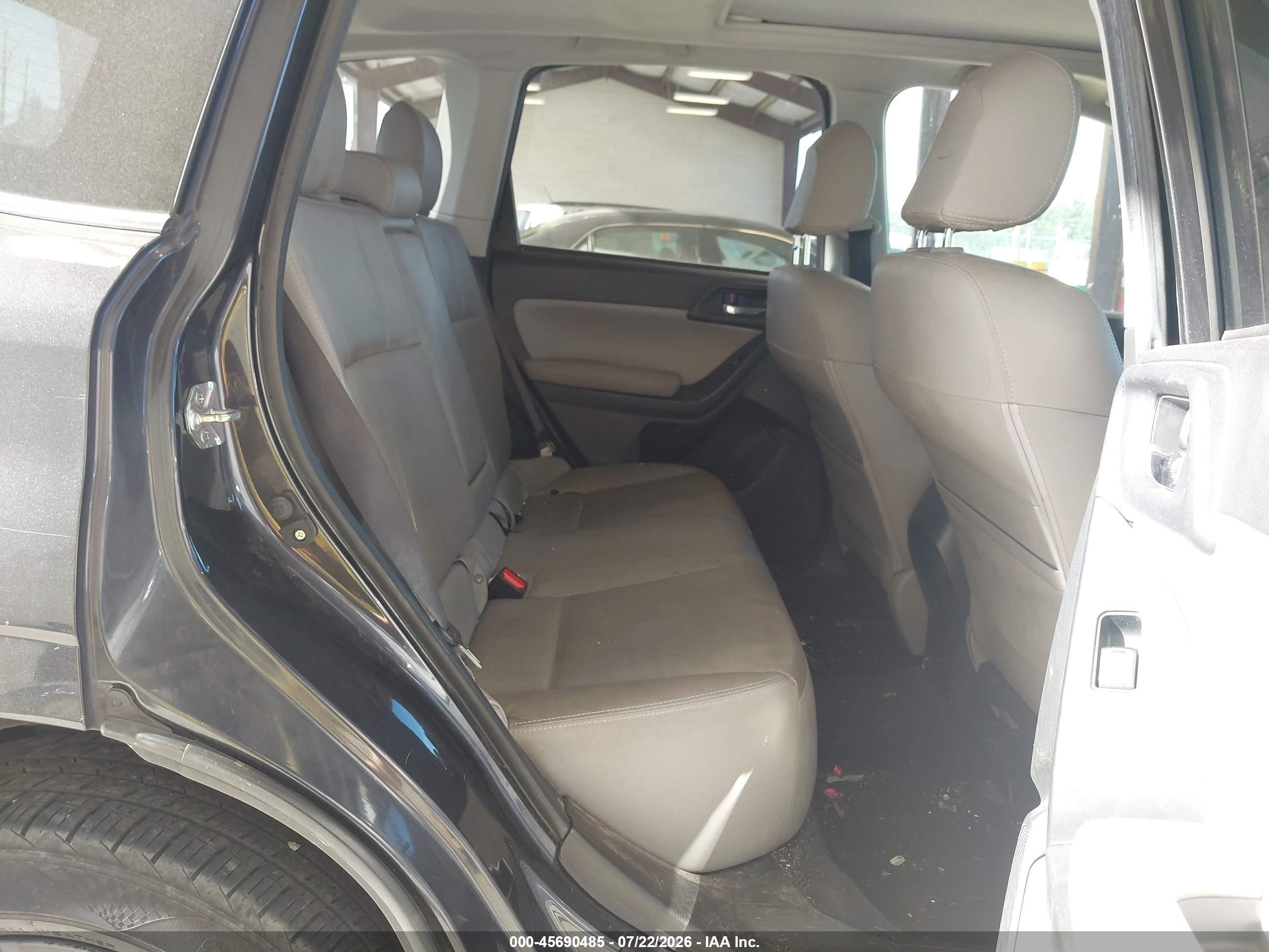 2014 Subaru Forester 2.5i Limited Черный vin: JF2SJAHC1EH439423