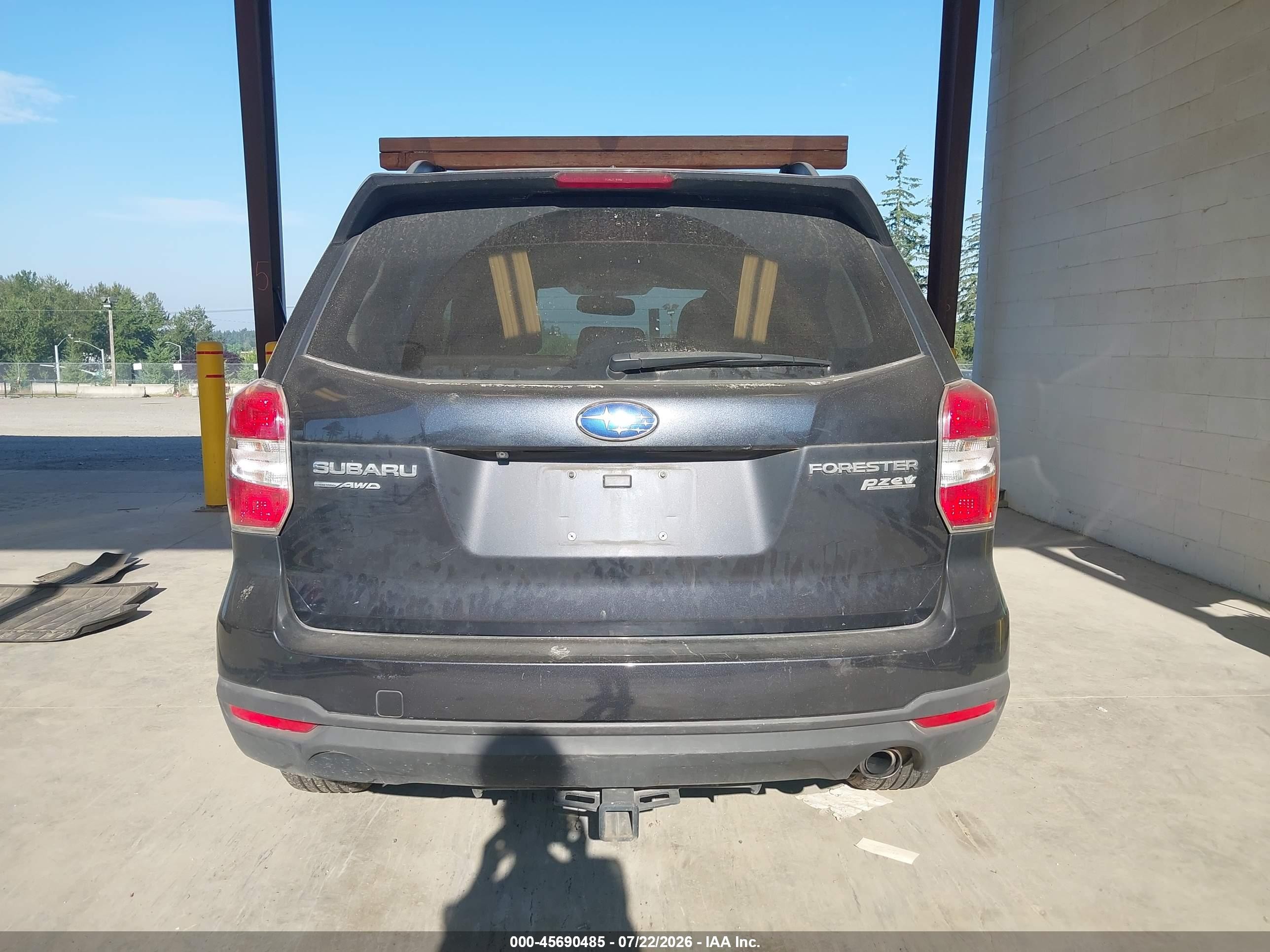 2014 Subaru Forester 2.5i Limited Черный vin: JF2SJAHC1EH439423