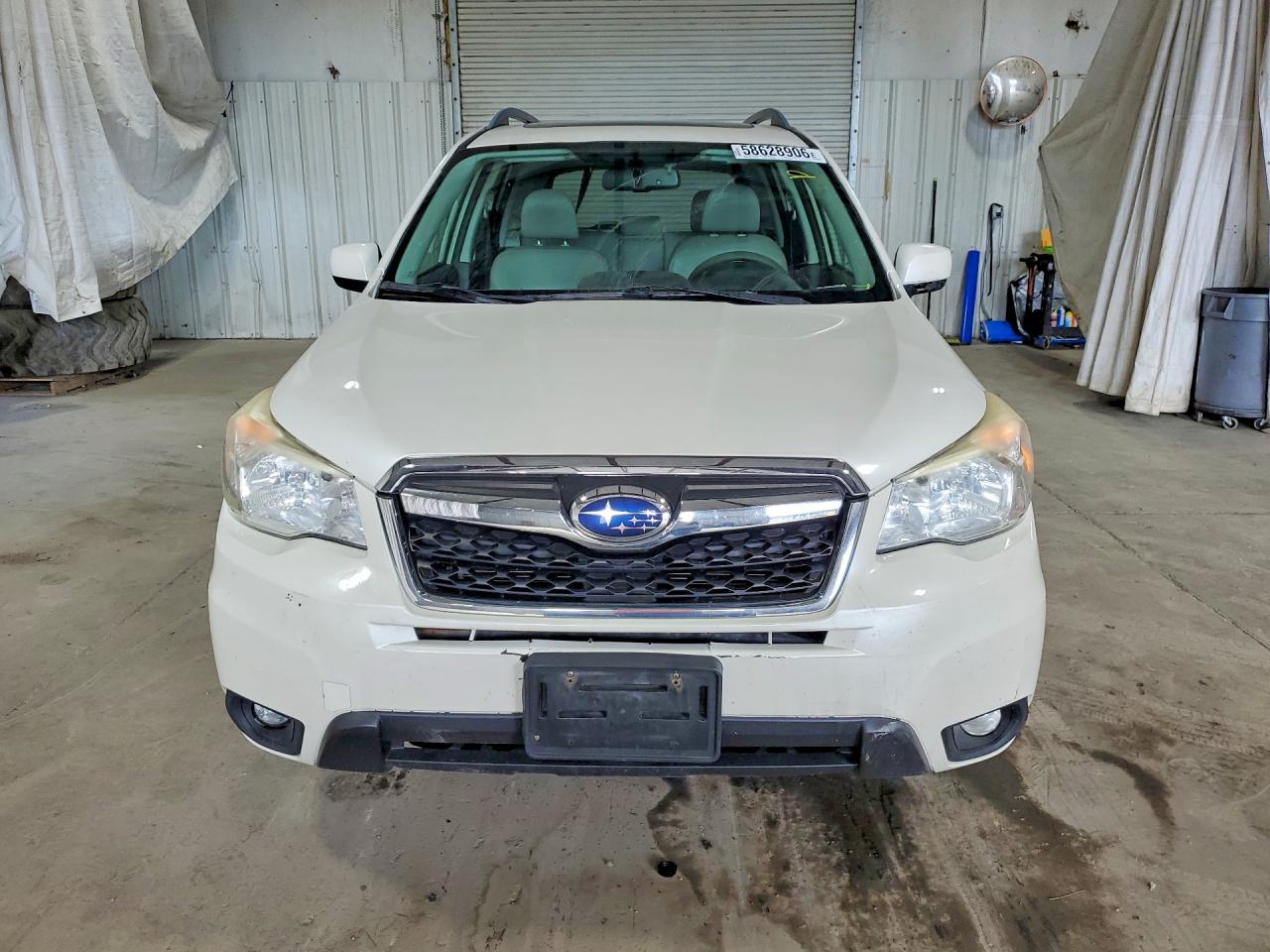 2014 Subaru Forester 2.5i Limited White vin: JF2SJAHC1EH456349