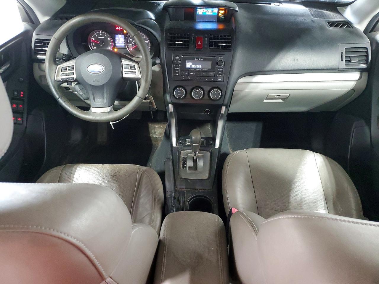 2014 Subaru Forester 2.5i Limited White vin: JF2SJAHC1EH456349