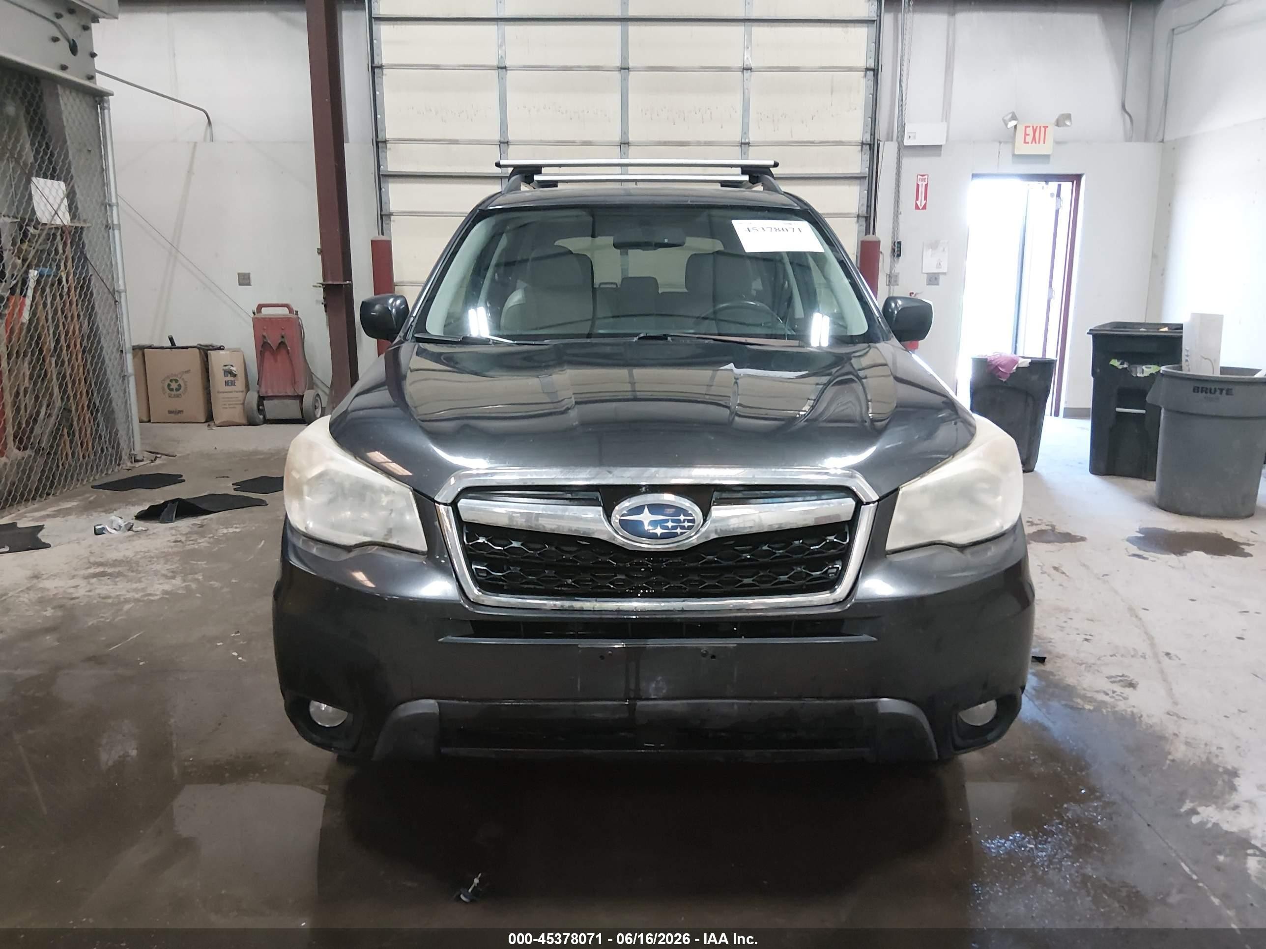 2014 Subaru Forester 2.5i Limited Черный vin: JF2SJAHC1EH459087