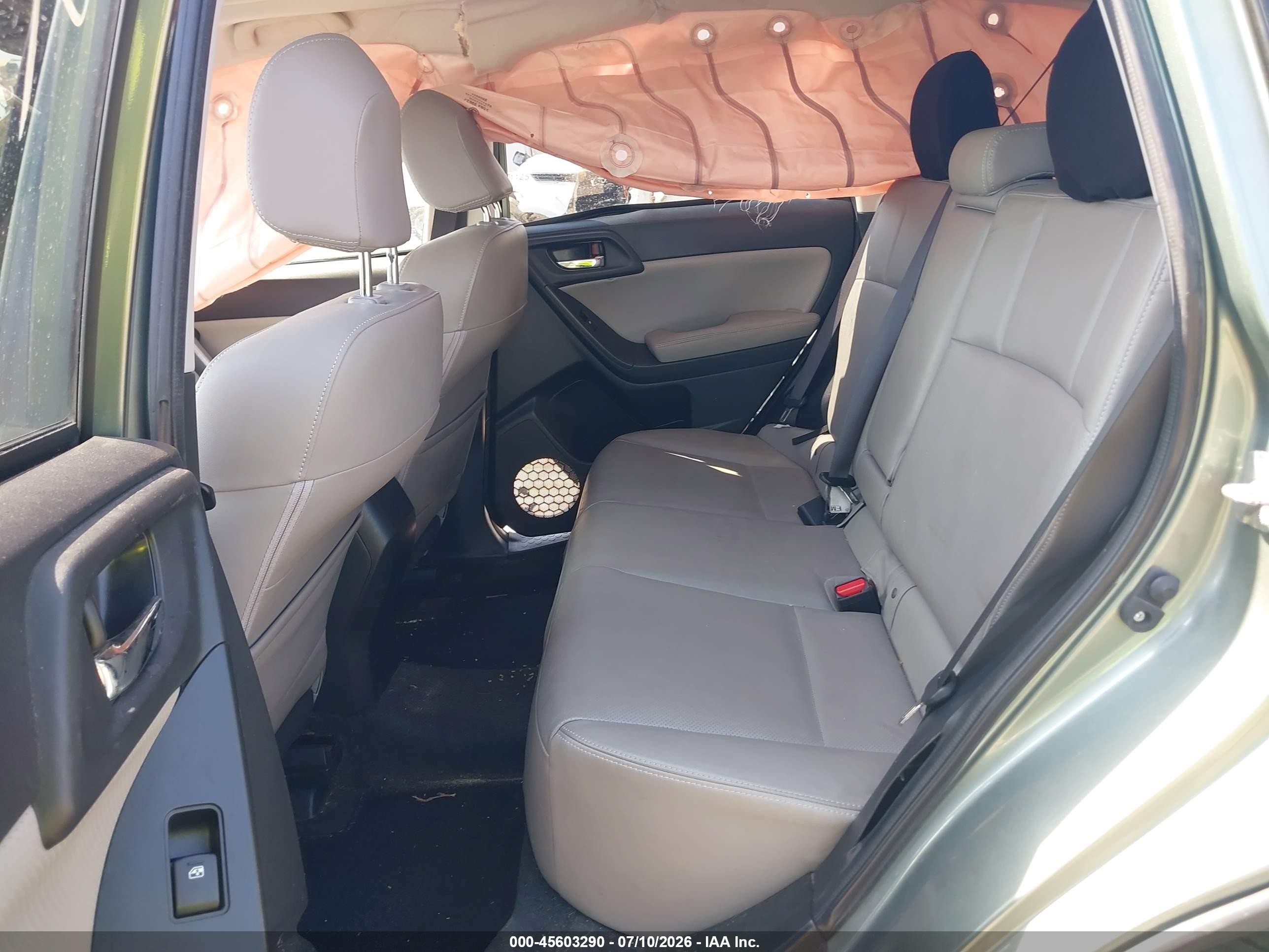 2014 Subaru Forester 2.5i Limited Зеленый vin: JF2SJAHC1EH480814