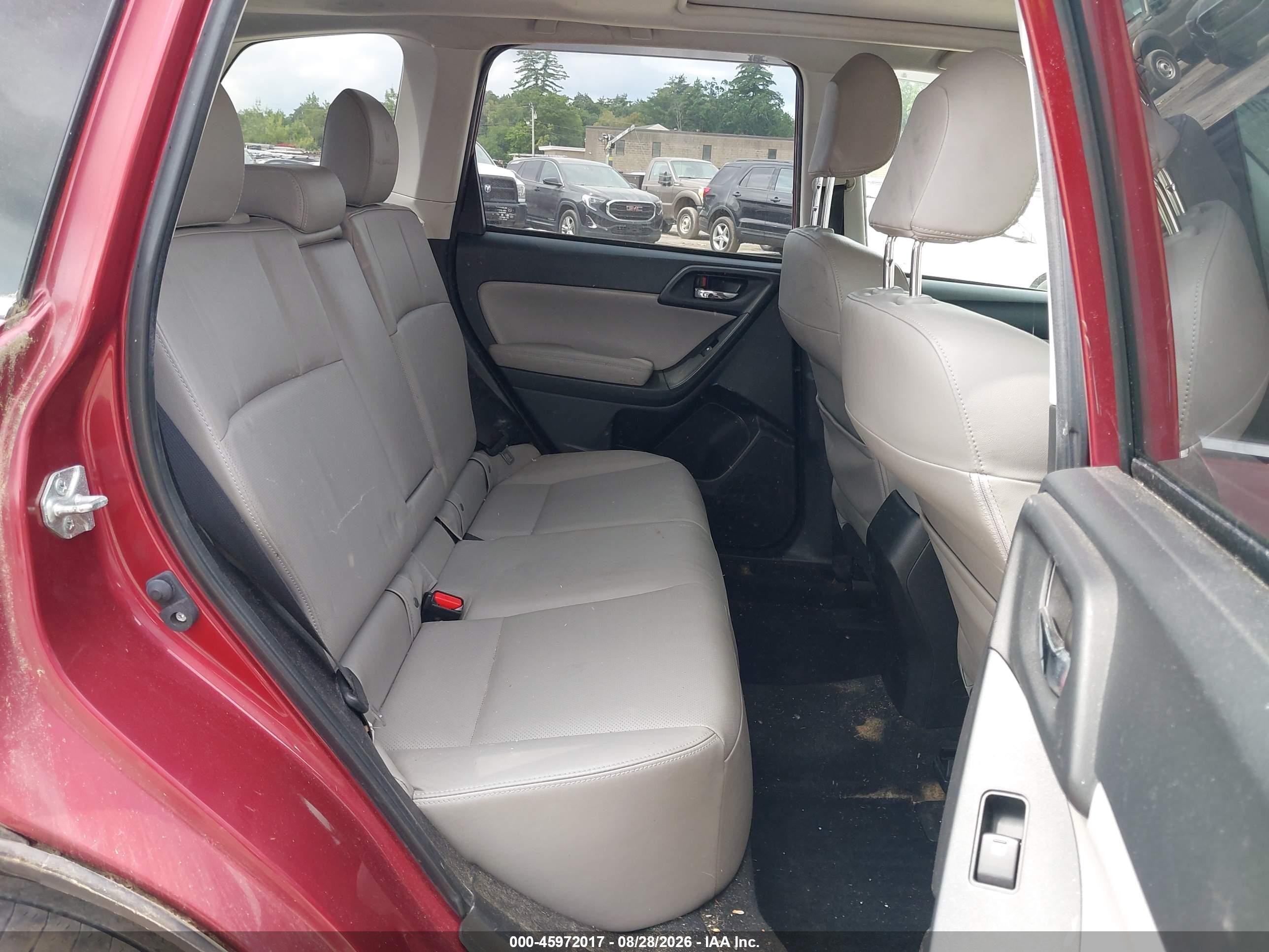 2014 Subaru Forester 2.5i Limited Red vin: JF2SJAHC1EH498763