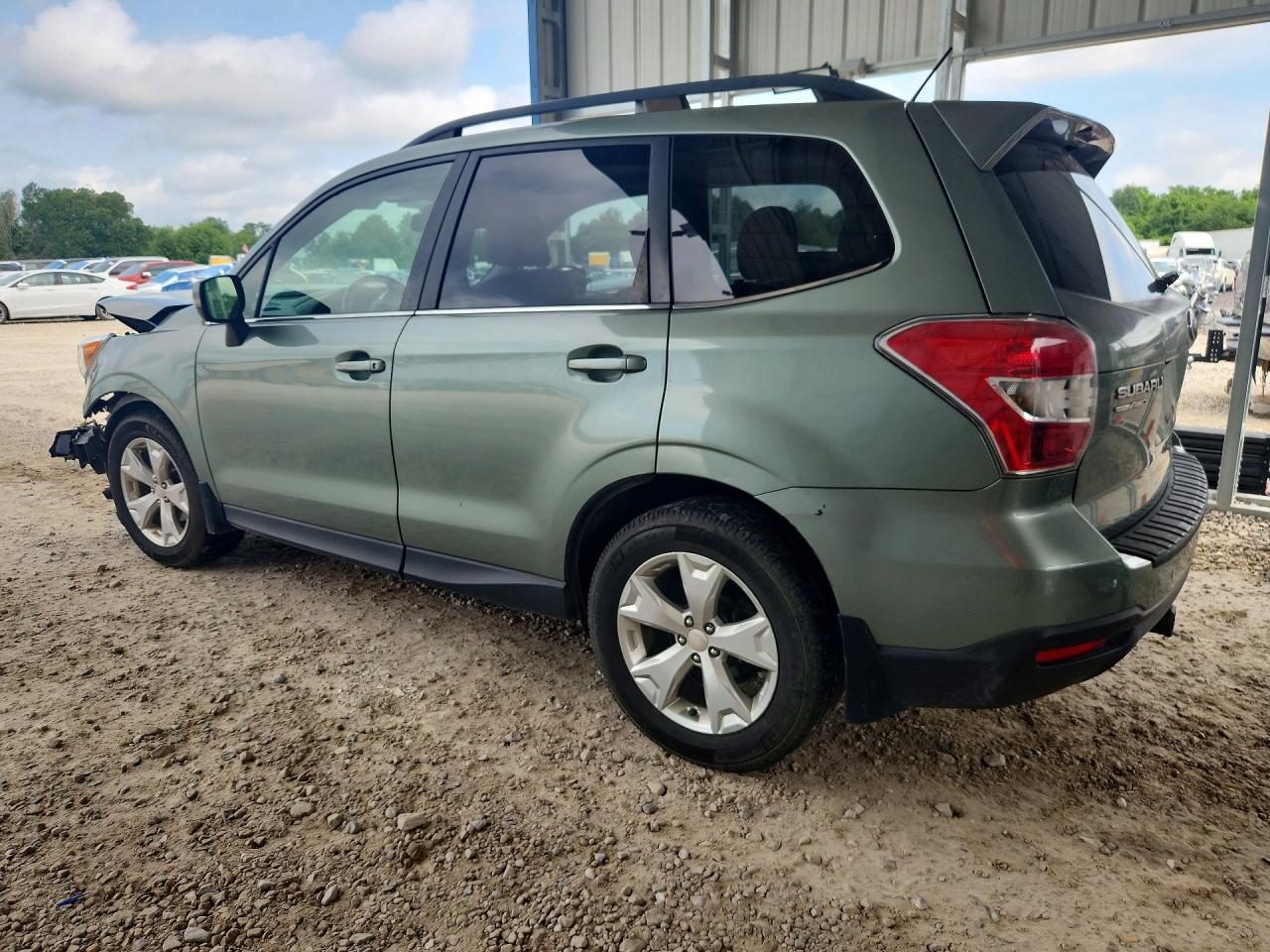 2014 Subaru Forester 2.5i Limited Green vin: JF2SJAHC1EH501581
