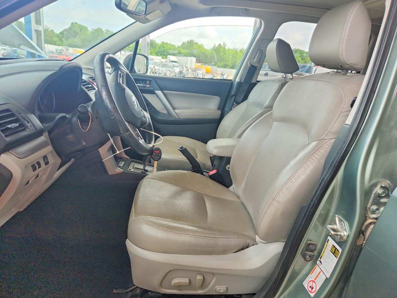 2014 Subaru Forester 2.5i Limited Green vin: JF2SJAHC1EH501581