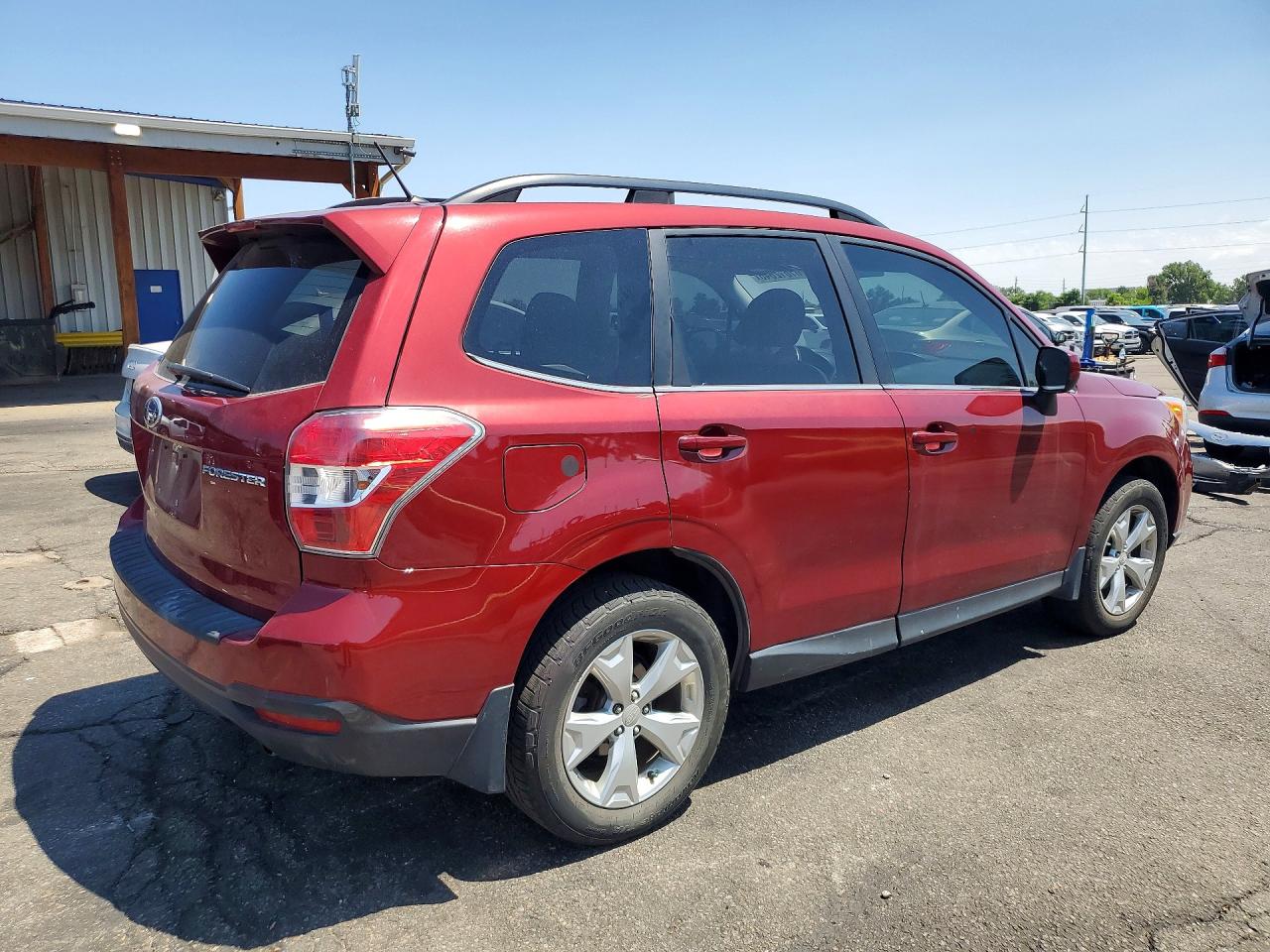 2014 Subaru Forester 2.5i Limited Темно-бордовый vin: JF2SJAHC1EH504822