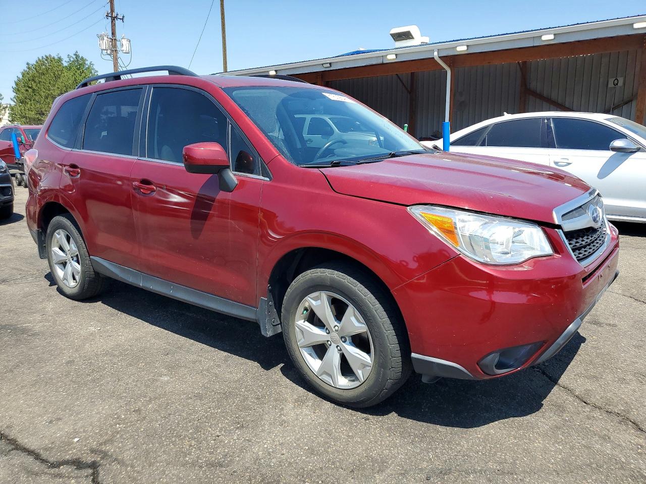 2014 Subaru Forester 2.5i Limited Темно-бордовый vin: JF2SJAHC1EH504822