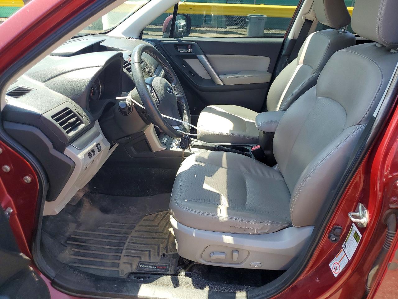 2014 Subaru Forester 2.5i Limited Темно-бордовый vin: JF2SJAHC1EH504822