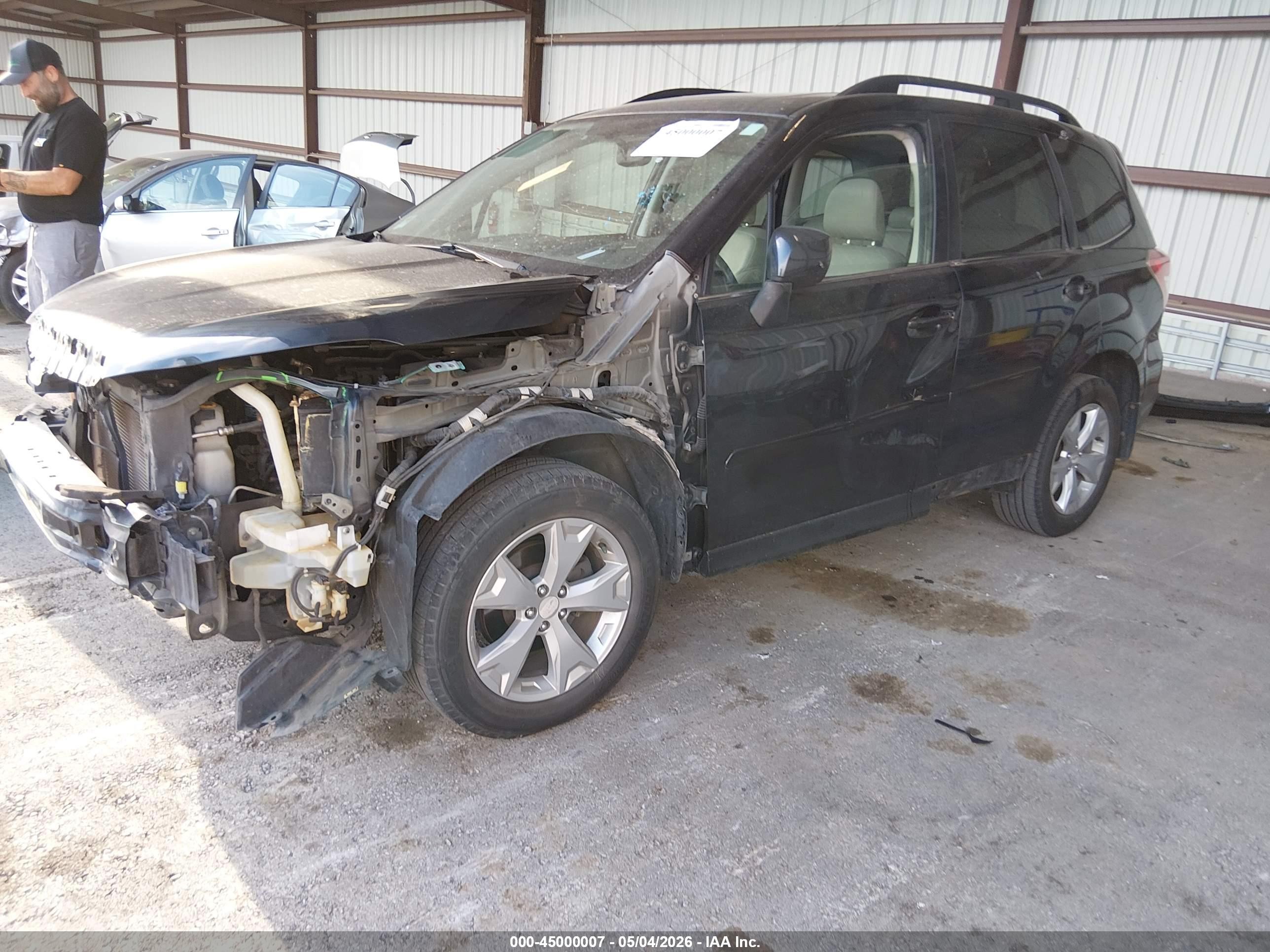 2014 Subaru Forester 2.5i Limited Black vin: JF2SJAHC1EH518705