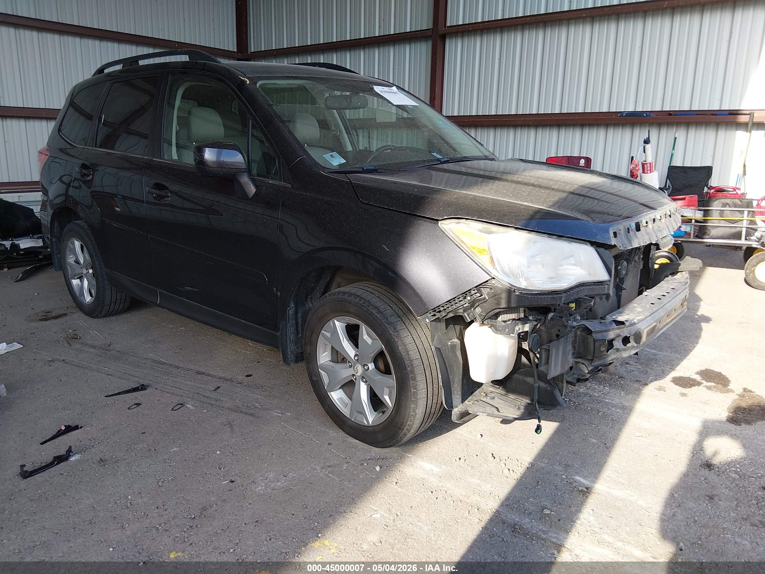 2014 Subaru Forester 2.5i Limited Черный vin: JF2SJAHC1EH518705