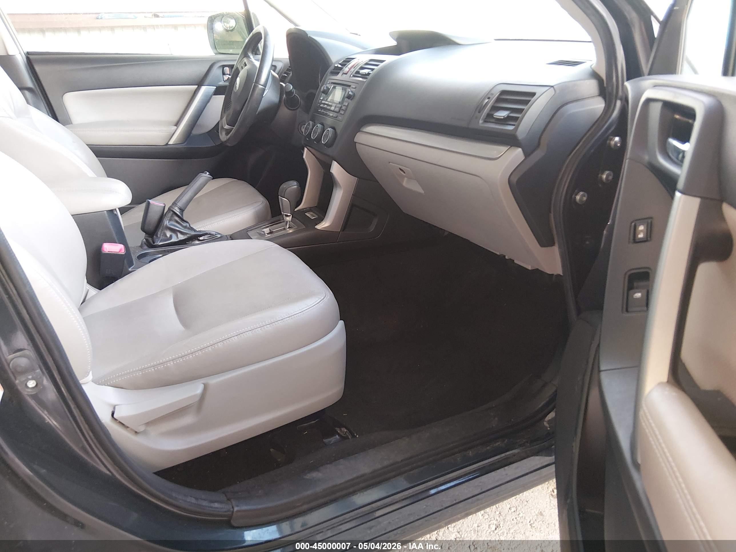 2014 Subaru Forester 2.5i Limited Black vin: JF2SJAHC1EH518705