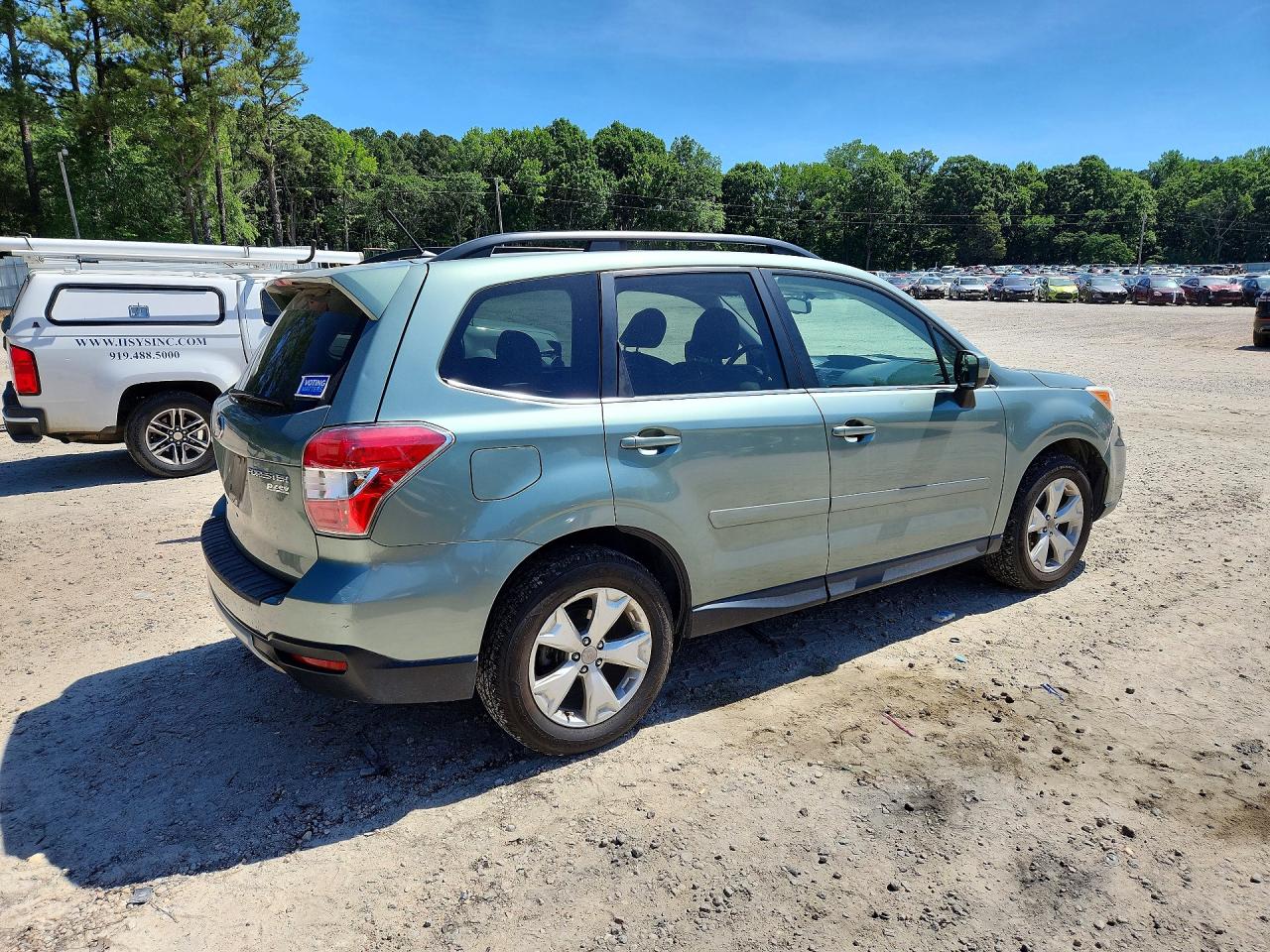 2014 Subaru Forester 2.5i Limited Green vin: JF2SJAHC1EH540381