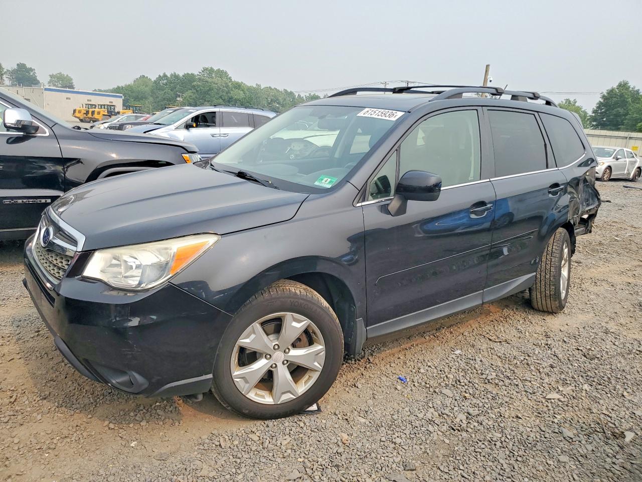2014 Subaru Forester 2.5i Limited Black vin: JF2SJAHC1EH547184