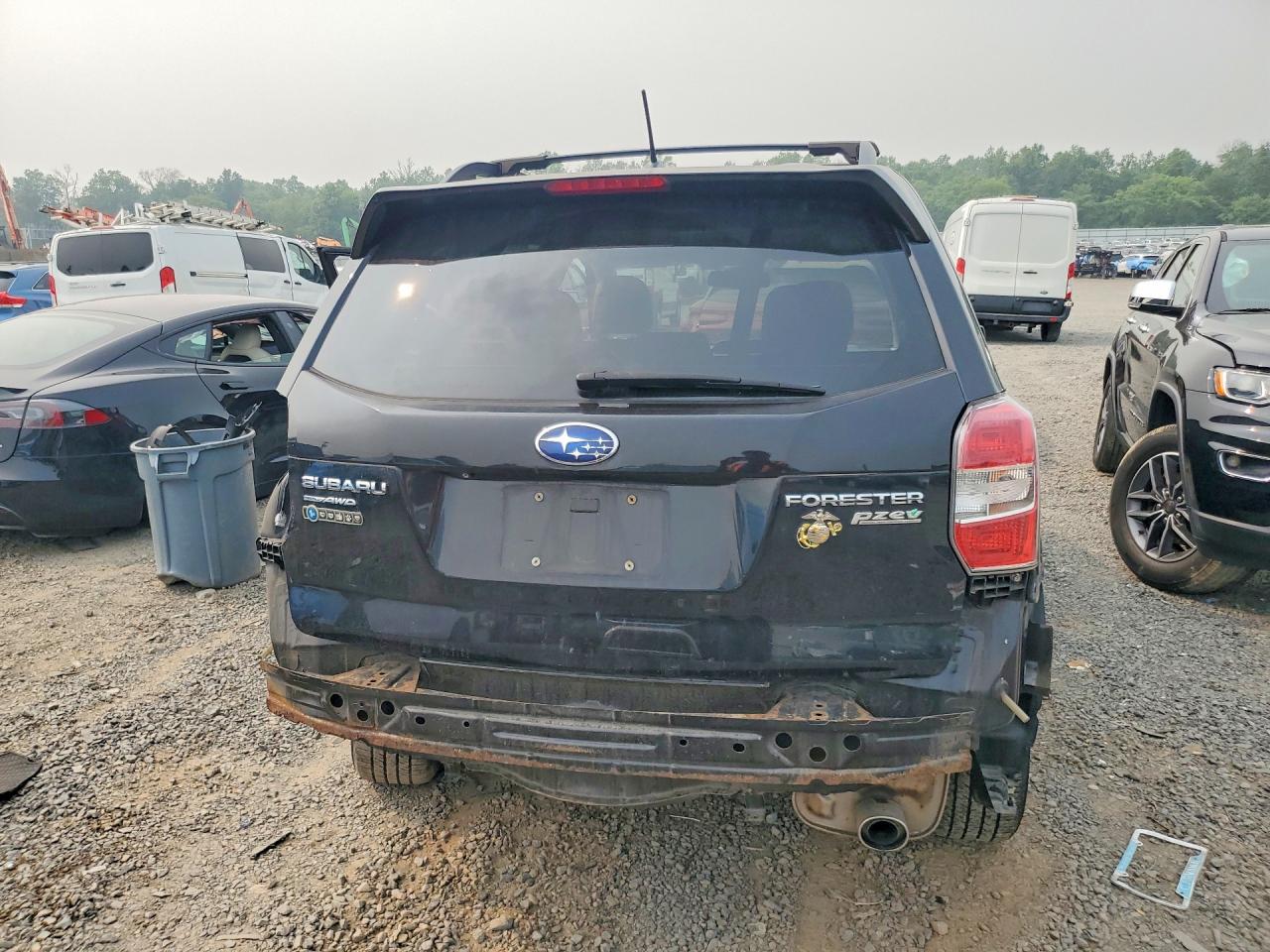 2014 Subaru Forester 2.5i Limited Black vin: JF2SJAHC1EH547184