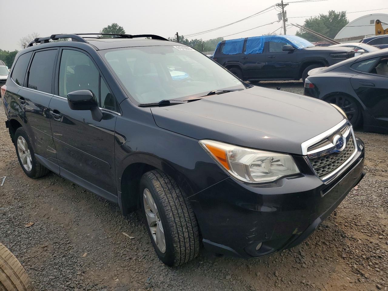 2014 Subaru Forester 2.5i Limited Black vin: JF2SJAHC1EH547184