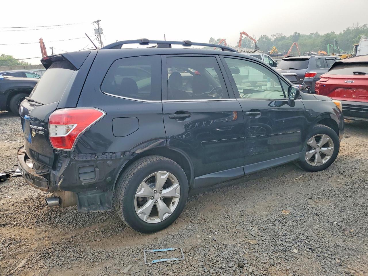 2014 Subaru Forester 2.5i Limited Black vin: JF2SJAHC1EH547184