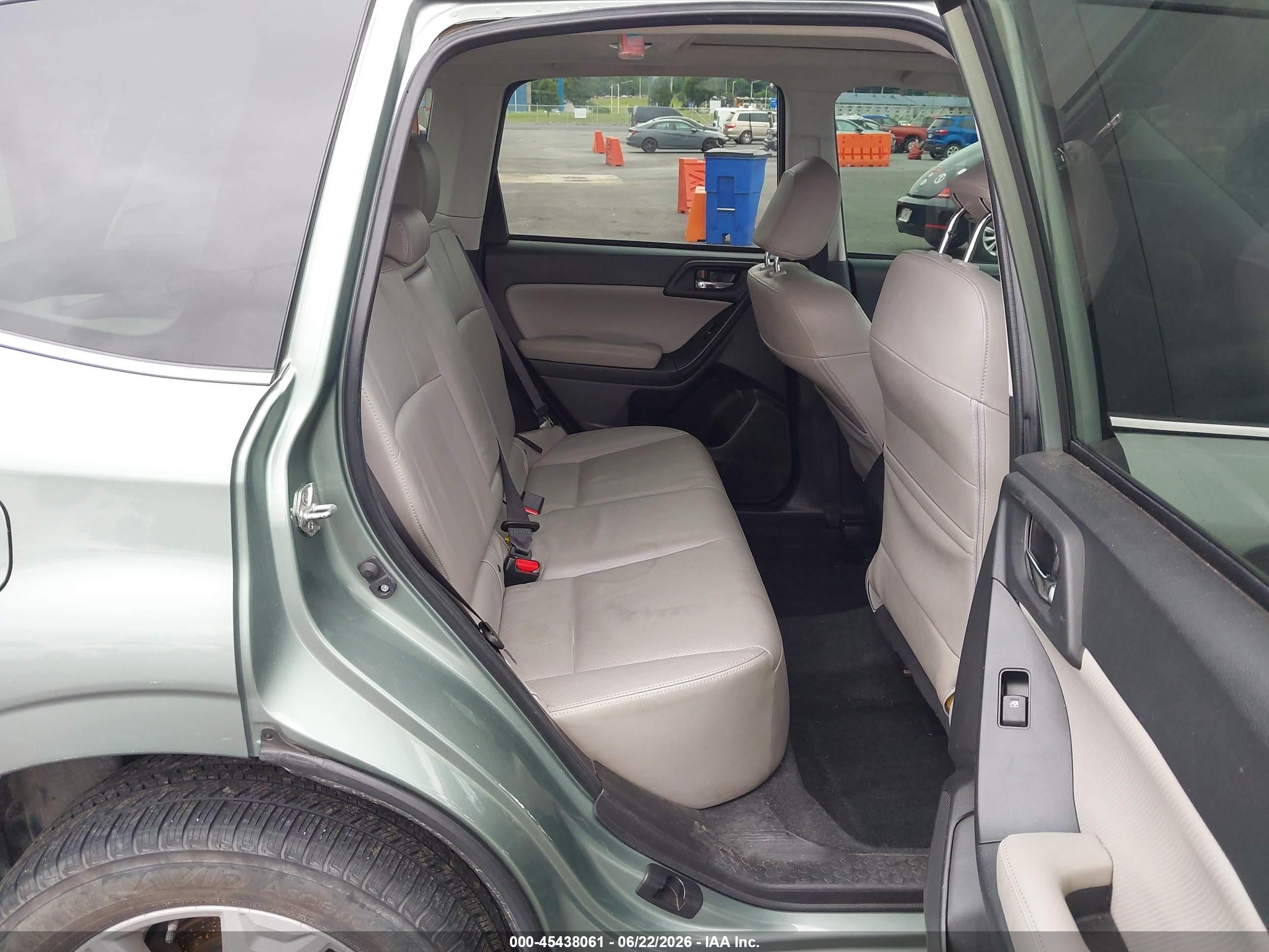 2014 Subaru Forester 2.5i Limited Зеленый vin: JF2SJAHC1EH550022
