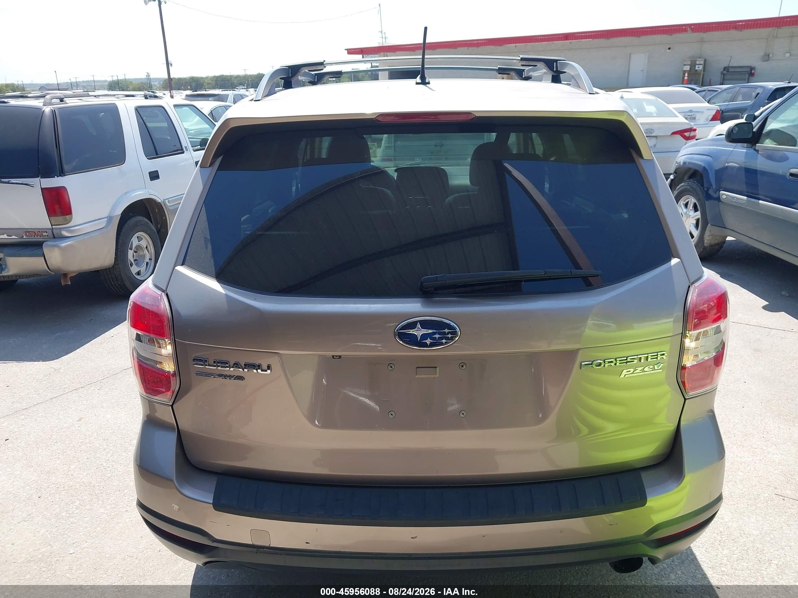 2014 Subaru Forester 2.5i Limited Бежевый vin: JF2SJAHC1EH551509