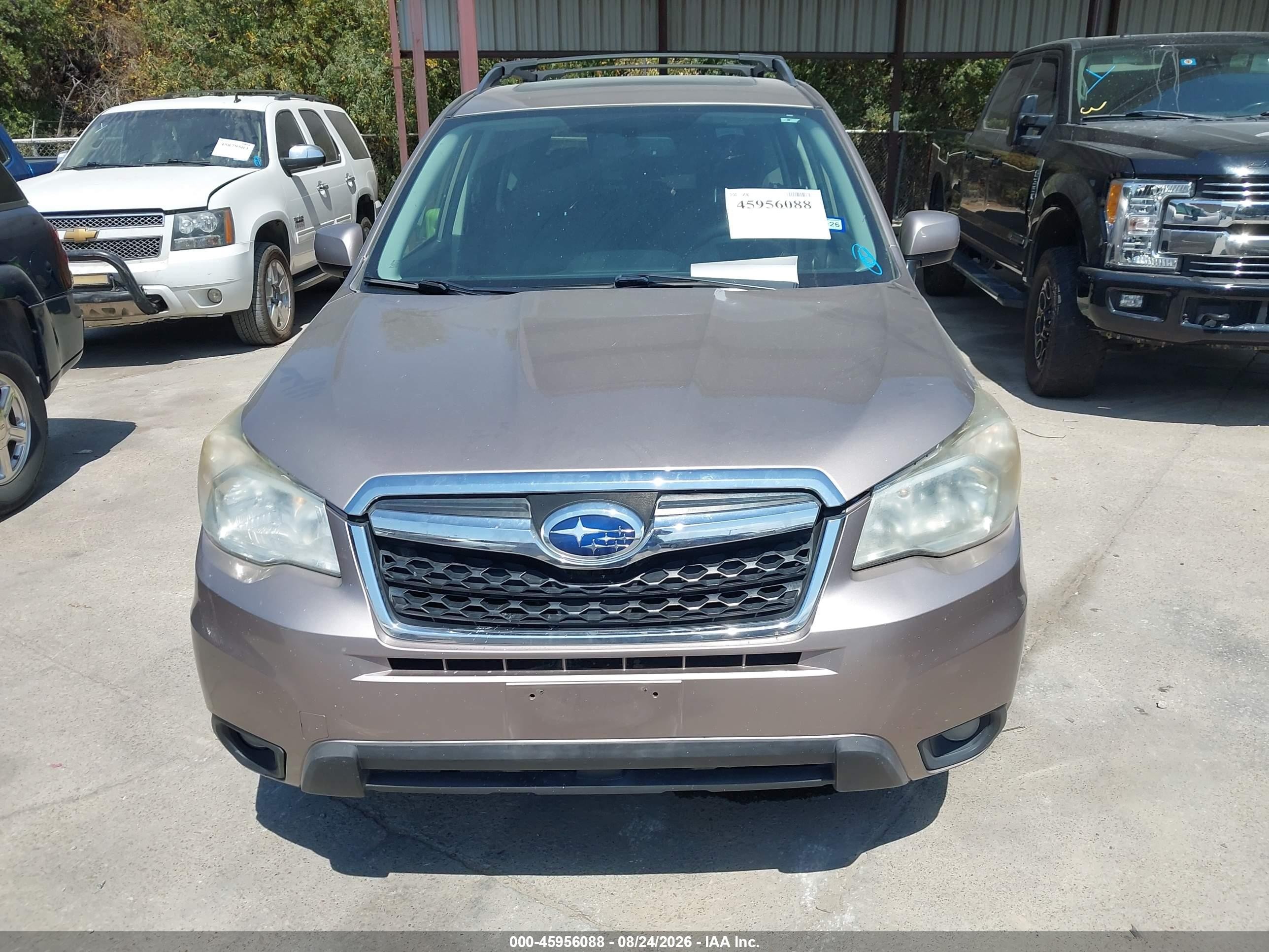 2014 Subaru Forester 2.5i Limited Бежевый vin: JF2SJAHC1EH551509