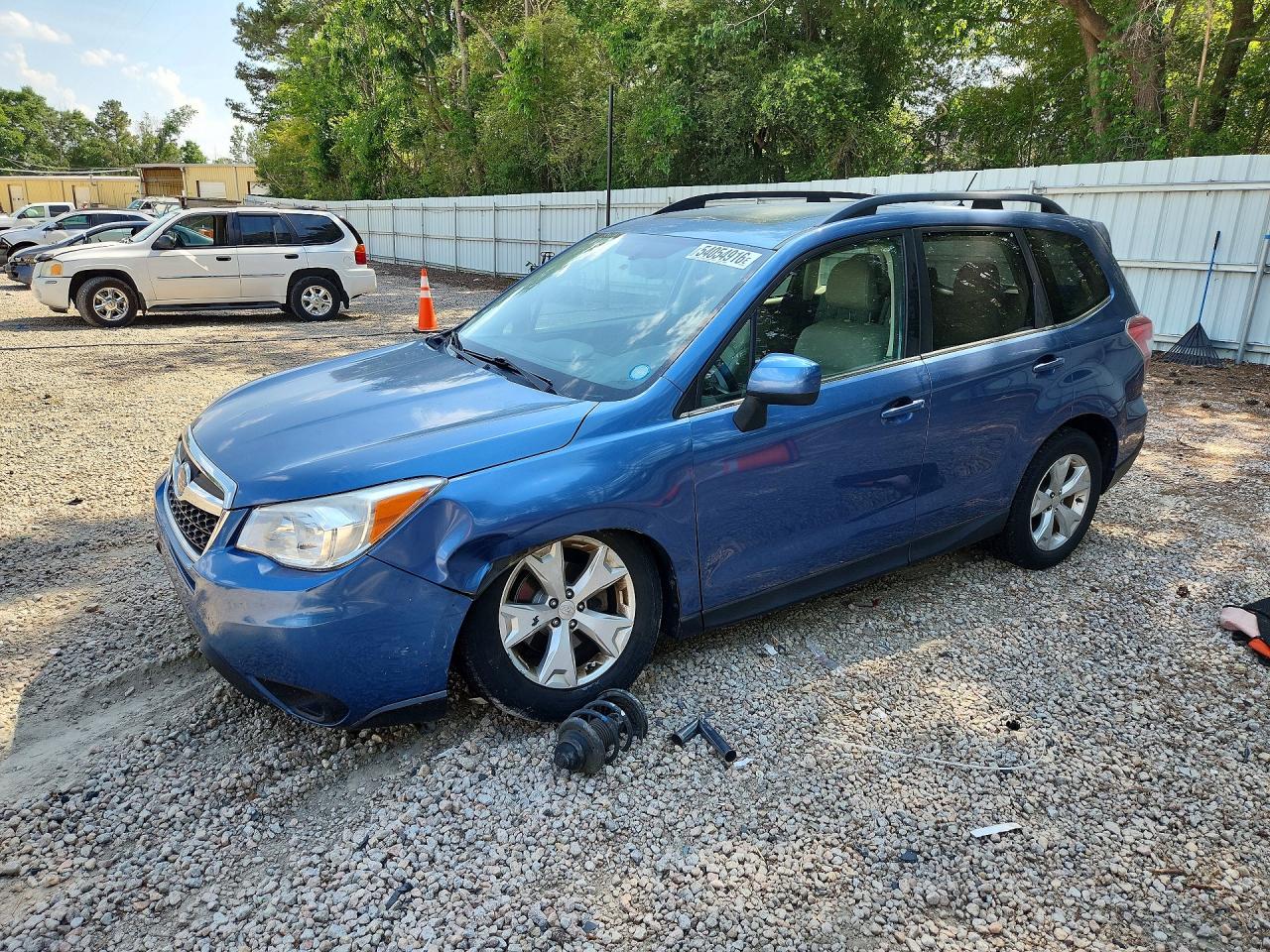 2015 Subaru Forester 2.5i Limited Blue vin: JF2SJAHC1FH428617