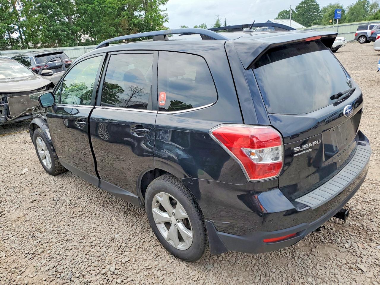 2015 Subaru Forester 2.5i Limited Black vin: JF2SJAHC1FH438922