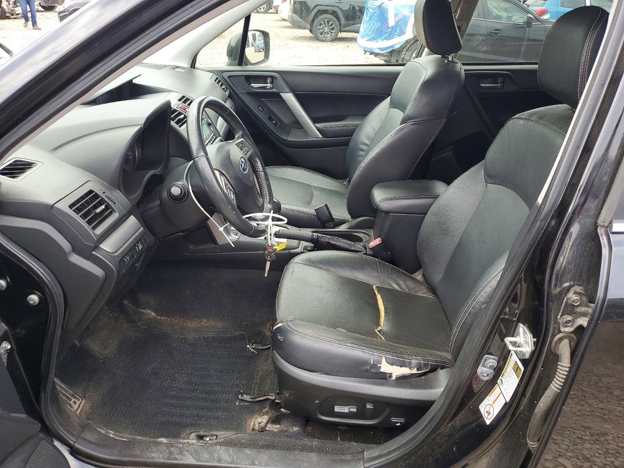 2015 Subaru Forester 2.5i Limited Black vin: JF2SJAHC1FH438922