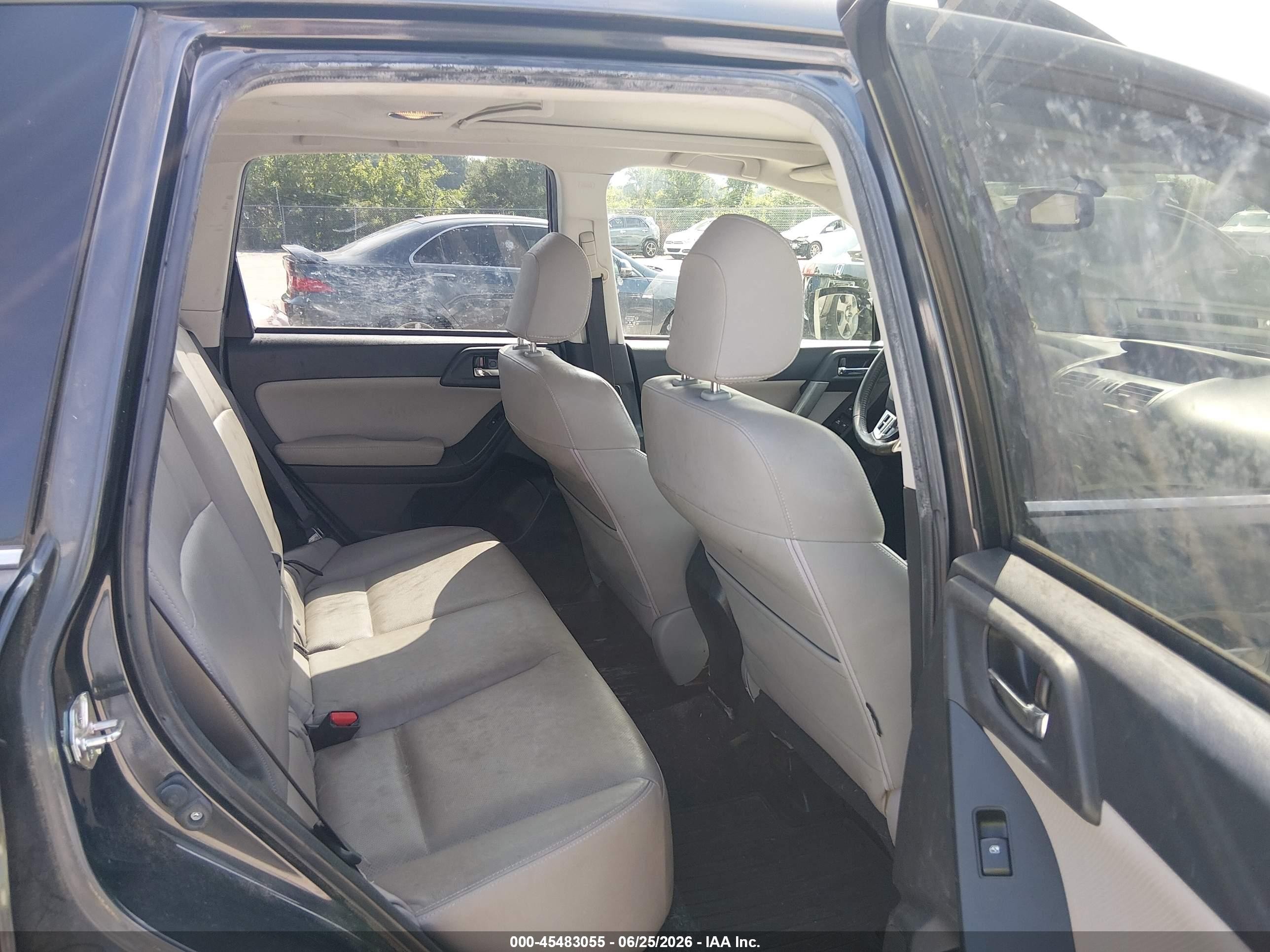 2015 Subaru Forester 2.5i Limited Black vin: JF2SJAHC1FH821209