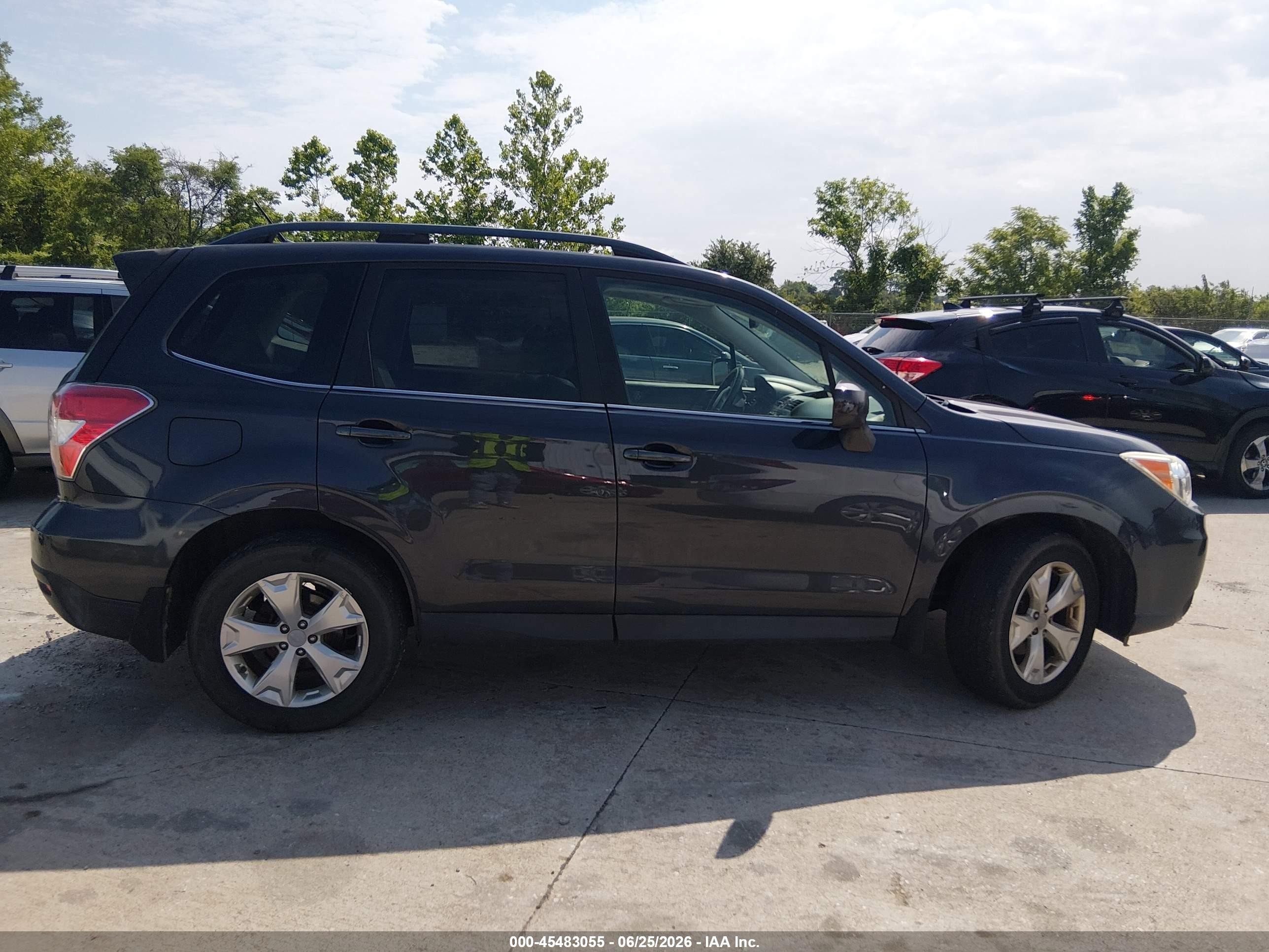 2015 Subaru Forester 2.5i Limited Black vin: JF2SJAHC1FH821209