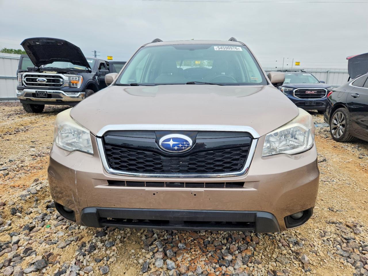 2014 Subaru Forester Brown vin: JF2SJAHC2EH471006