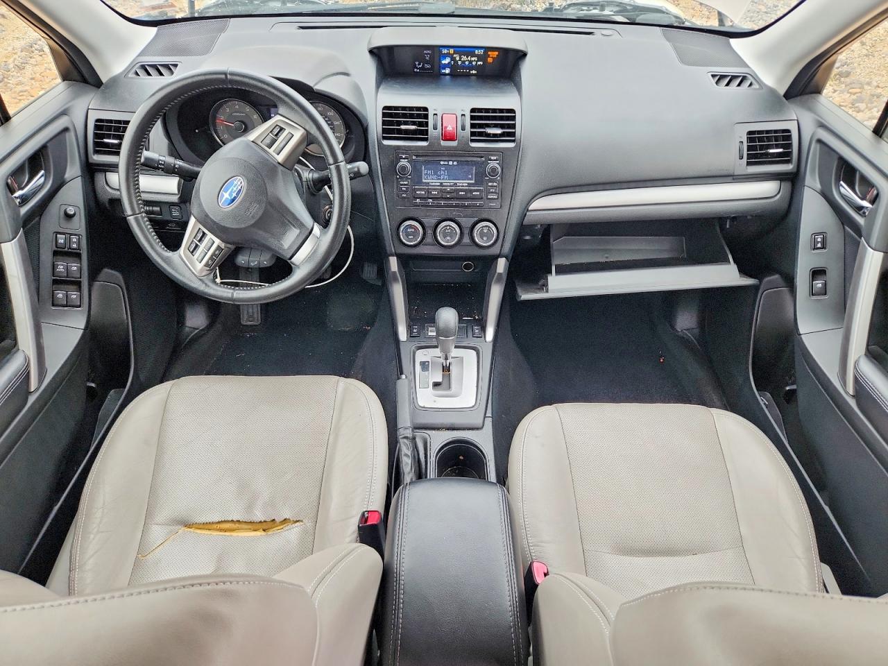 2014 Subaru Forester Brown vin: JF2SJAHC2EH471006