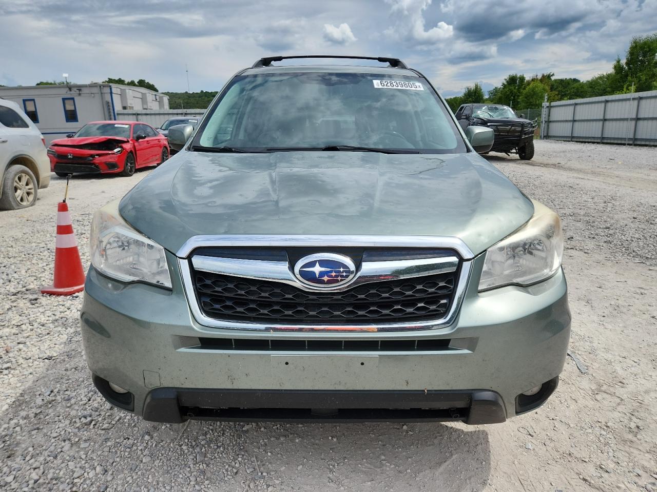 2014 Subaru Forester 2.5i Limited Green vin: JF2SJAHC2EH502707