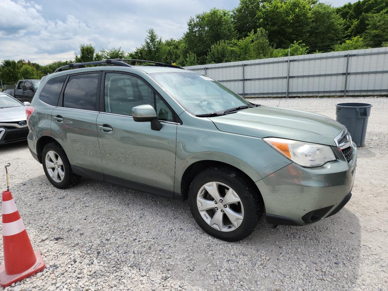 2014 Subaru Forester 2.5i Limited Green vin: JF2SJAHC2EH502707