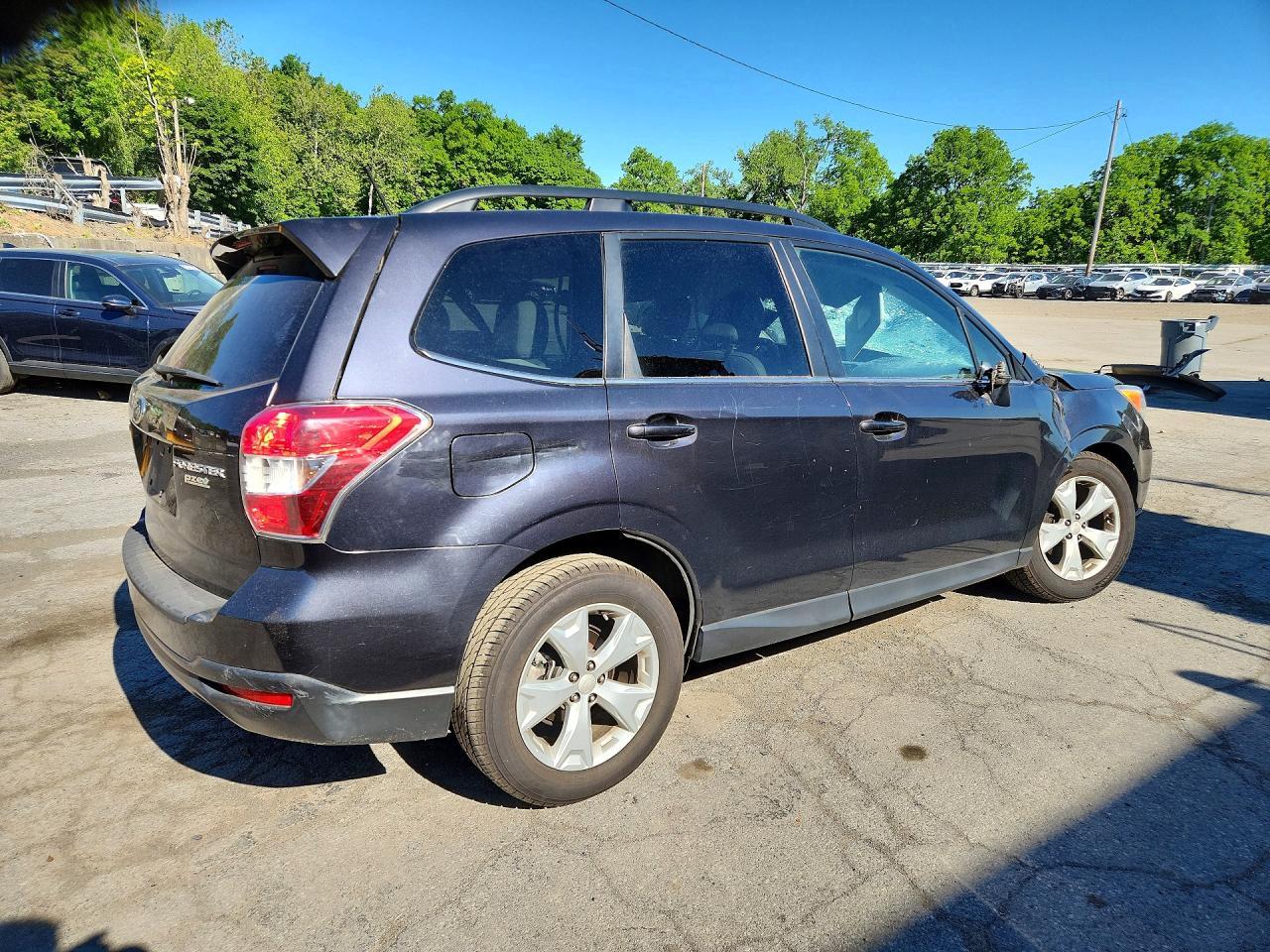 2014 Subaru Forester 2.5i Limited Black vin: JF2SJAHC2EH514646