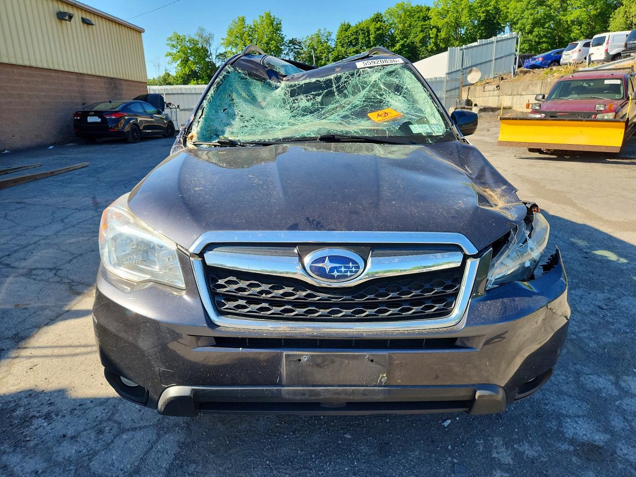 2014 Subaru Forester 2.5i Limited Black vin: JF2SJAHC2EH514646