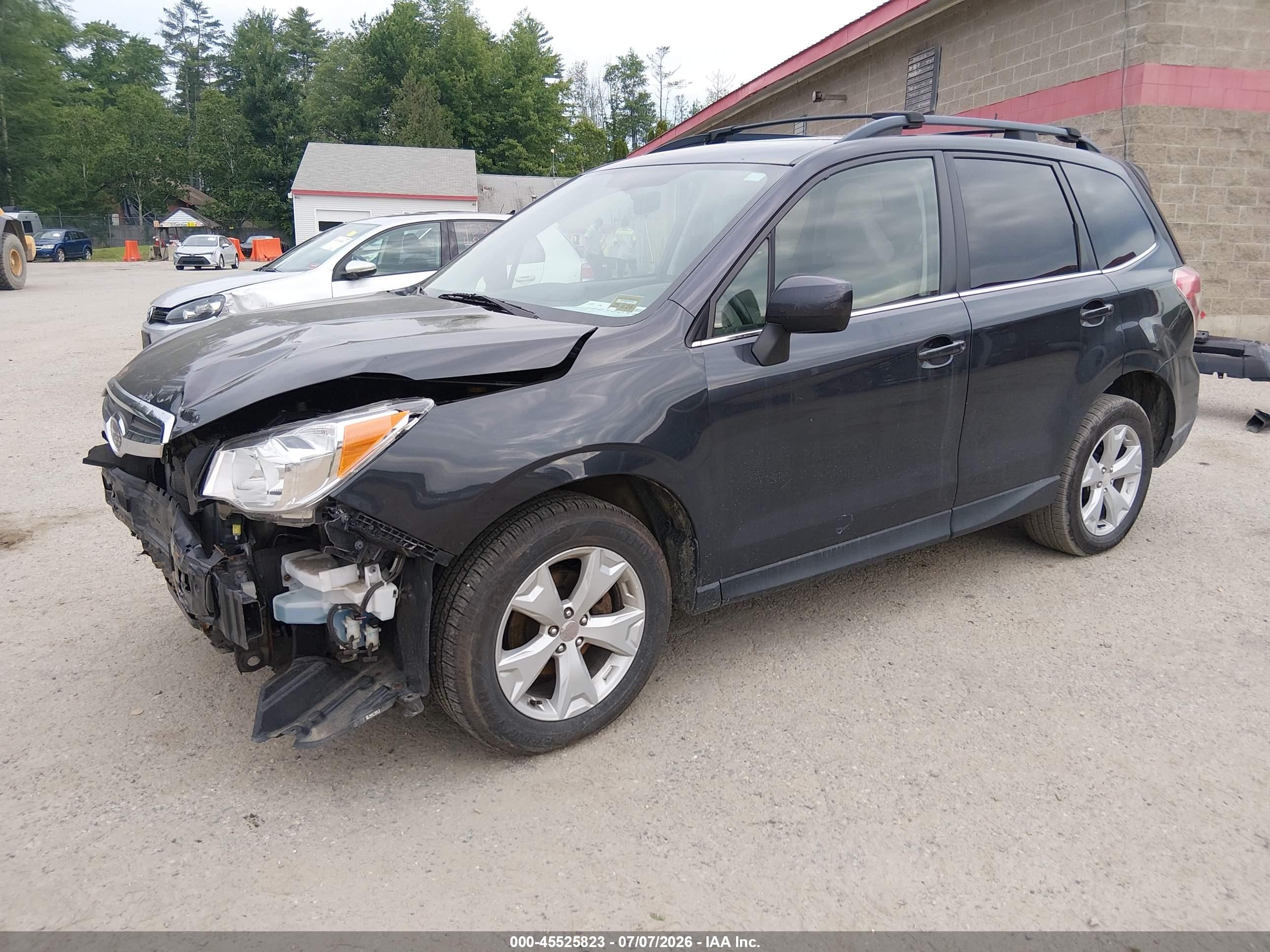 2014 Subaru Forester 2.5i Limited Black vin: JF2SJAHC2EH515442