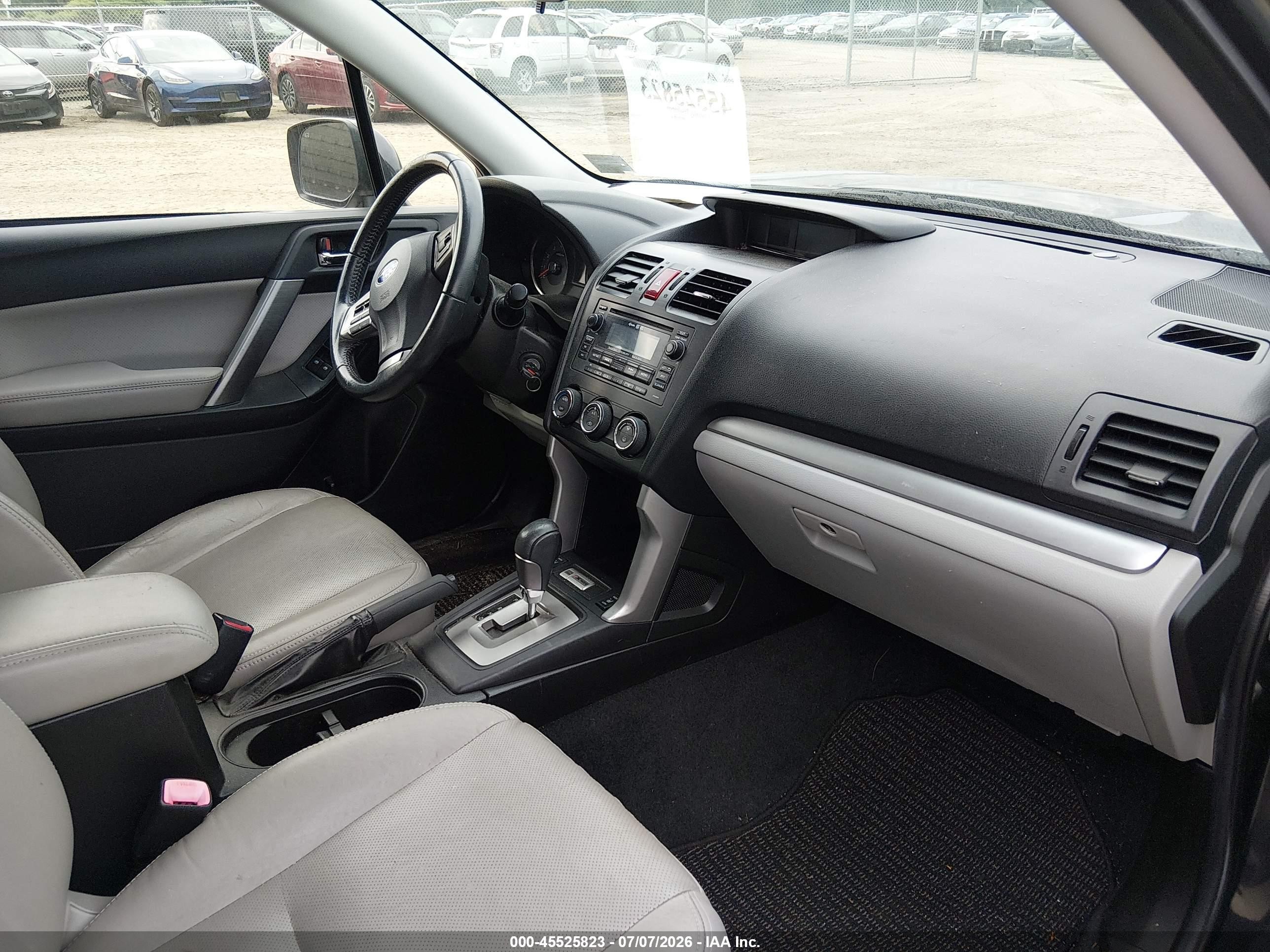 2014 Subaru Forester 2.5i Limited Black vin: JF2SJAHC2EH515442