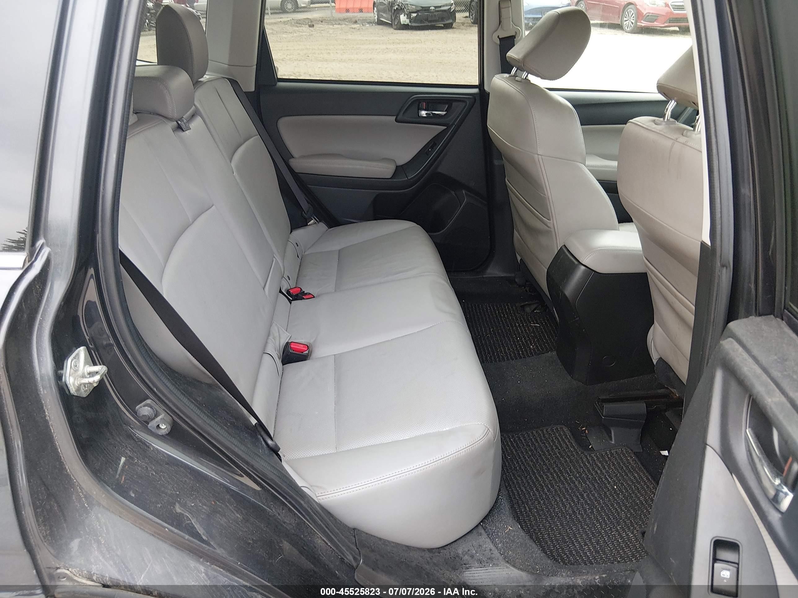 2014 Subaru Forester 2.5i Limited Black vin: JF2SJAHC2EH515442