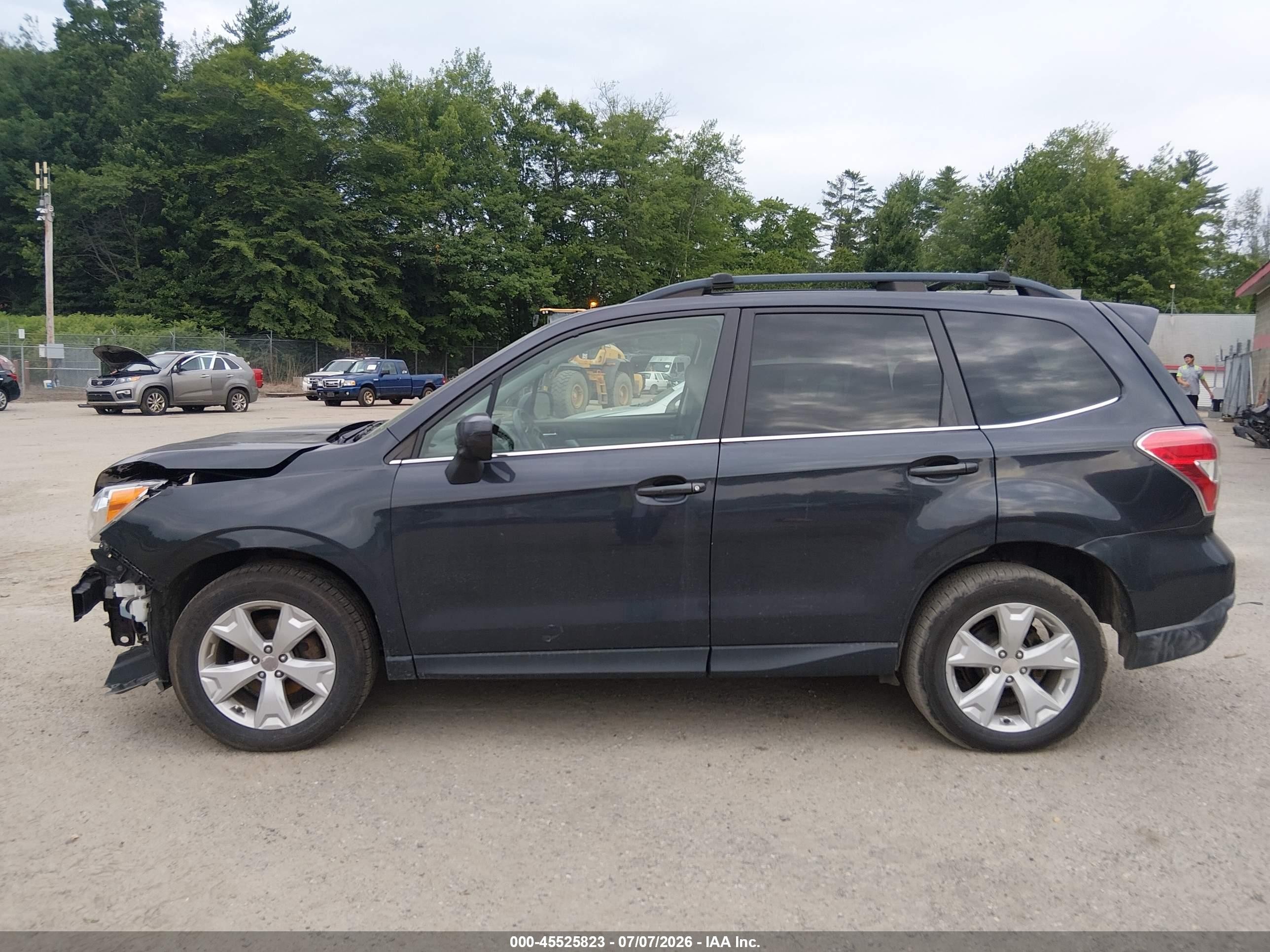 2014 Subaru Forester 2.5i Limited Black vin: JF2SJAHC2EH515442