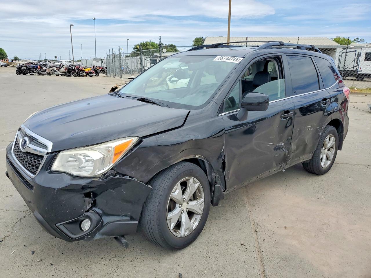 2014 Subaru Forester 2.5i Limited Black vin: JF2SJAHC2EH518275