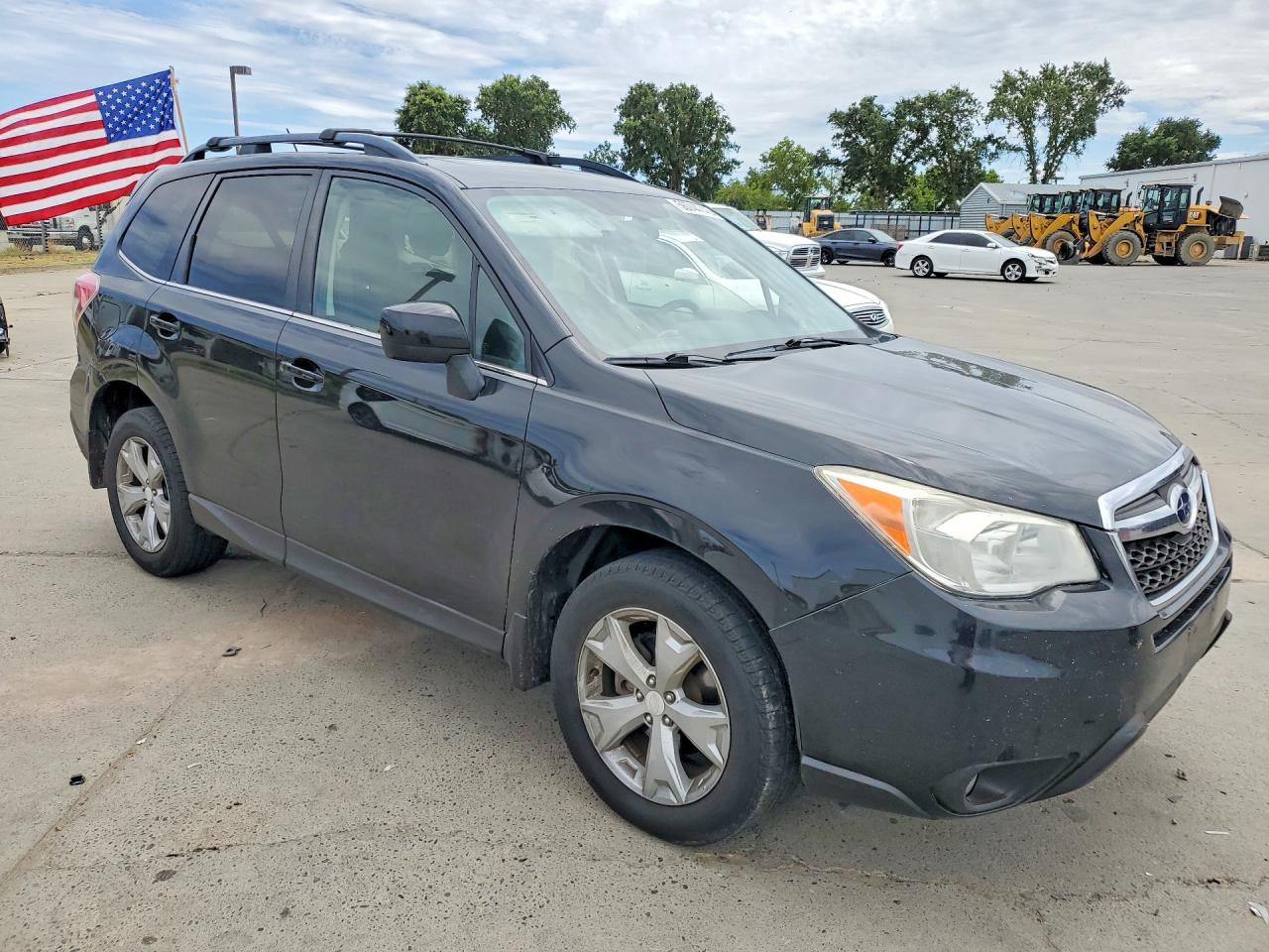 2014 Subaru Forester 2.5i Limited Черный vin: JF2SJAHC2EH518275