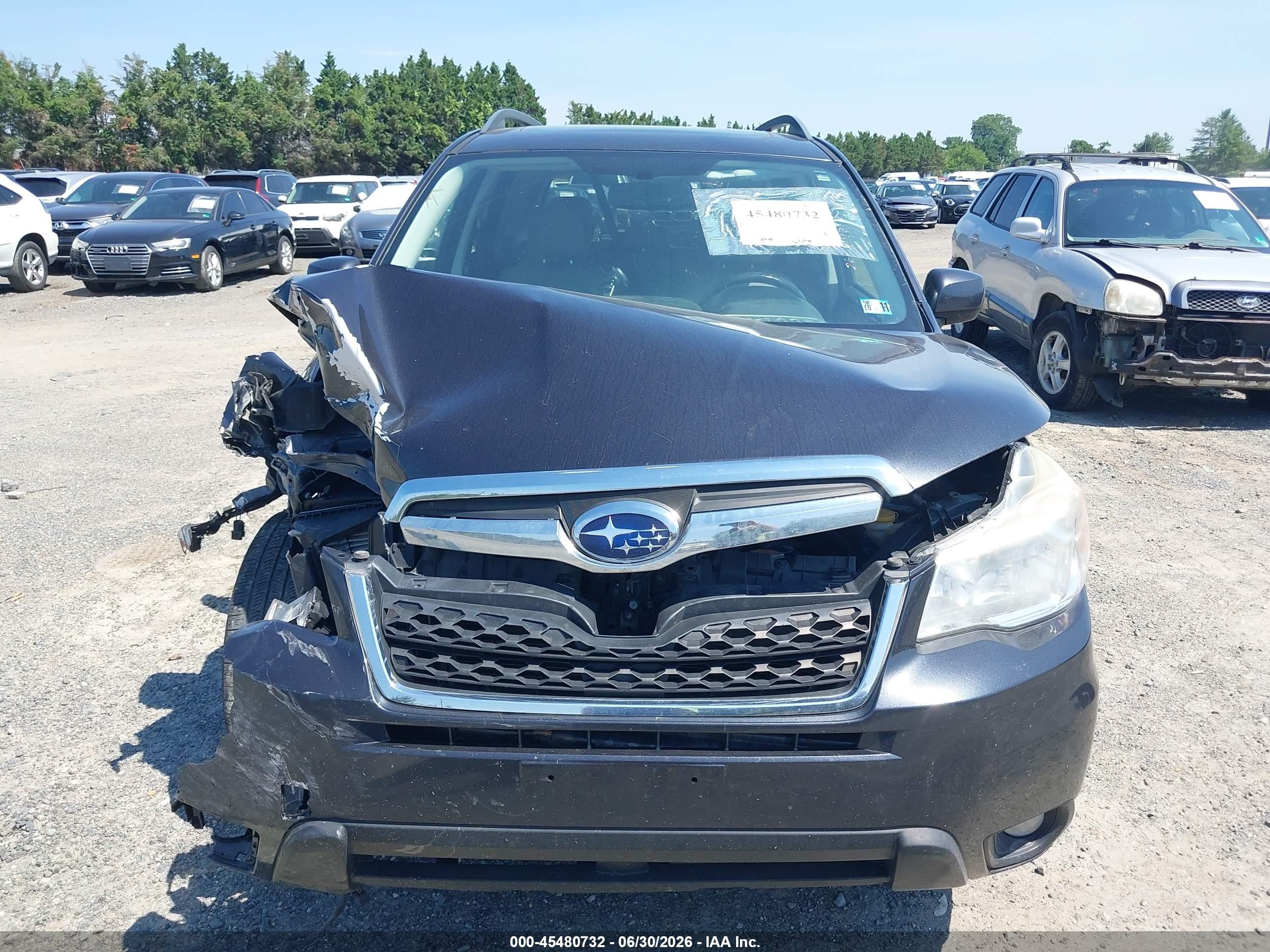 2015 Subaru Forester 2.5i Limited Black vin: JF2SJAHC2FH460086