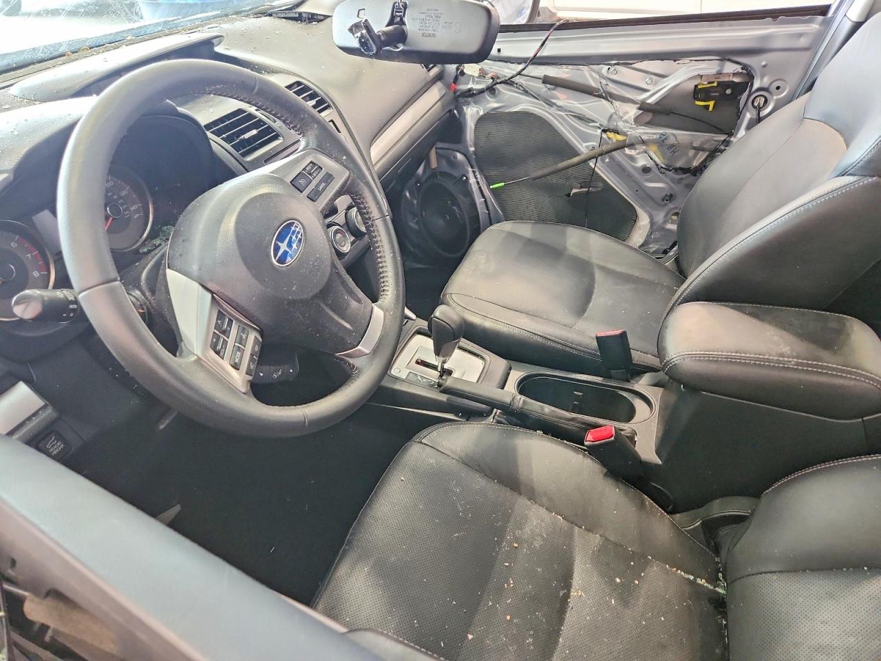 2015 Subaru Forester 2.5i Limited Gray vin: JF2SJAHC2FH481004