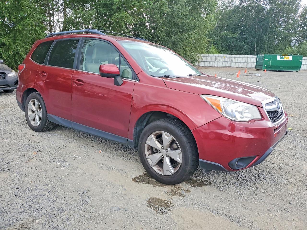 2015 Subaru Forester 2.5i Limited Red vin: JF2SJAHC2FH505334