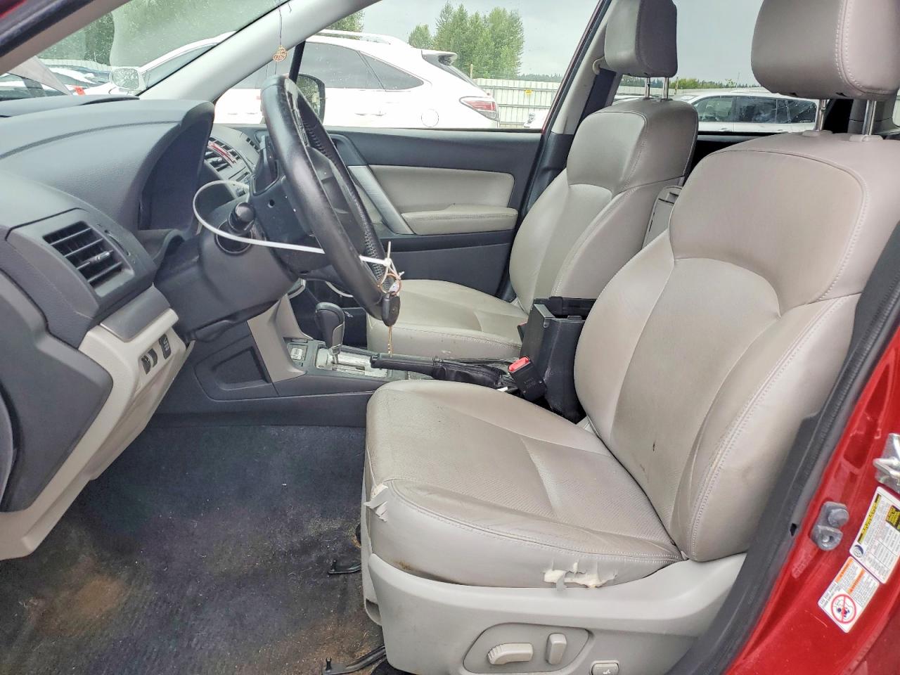 2015 Subaru Forester 2.5i Limited Red vin: JF2SJAHC2FH505334