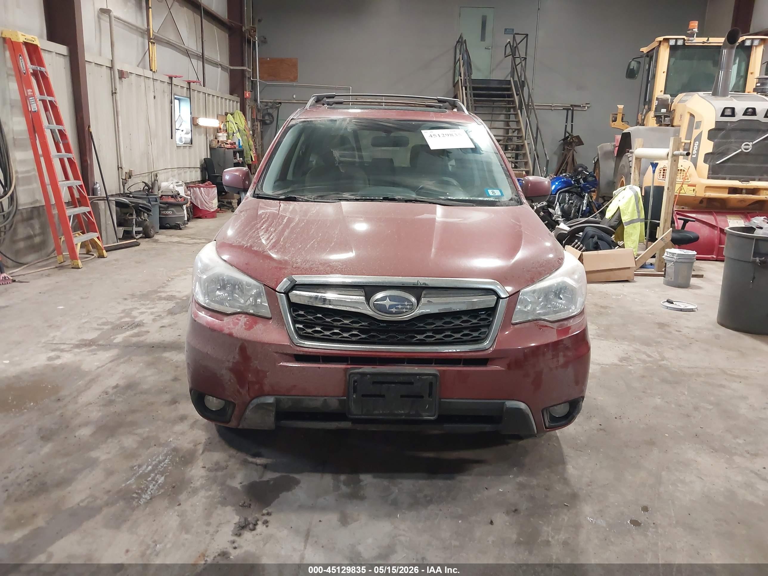 2015 Subaru Forester 2.5i Limited Red vin: JF2SJAHC2FH557207