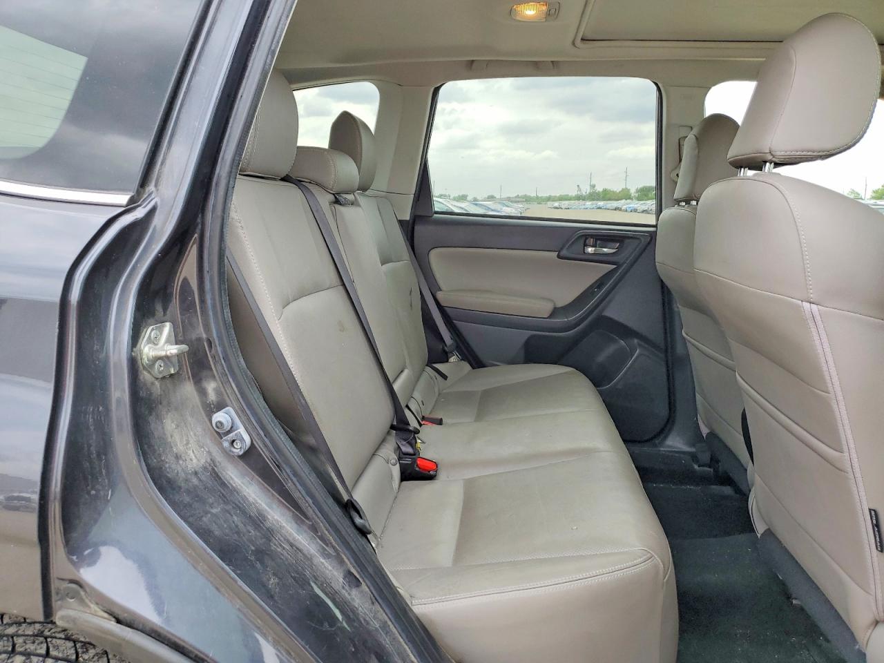 2015 Subaru Forester Limited+moonroof Серый vin: JF2SJAHC2FH567249