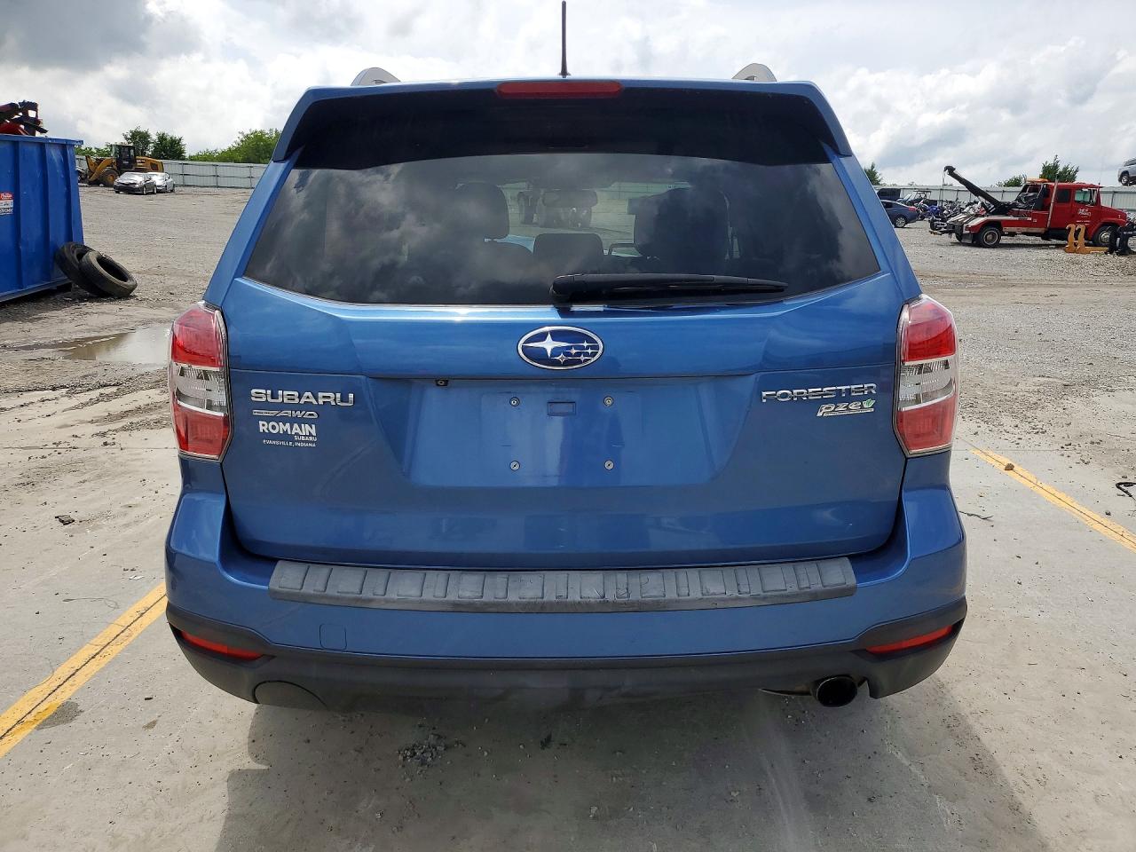 2015 Subaru Forester 2.5i Limited Blue vin: JF2SJAHC2FH803902