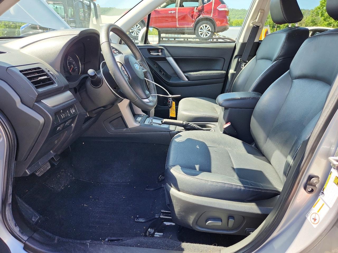 2015 Subaru Forester Silver vin: JF2SJAHC2FH819467
